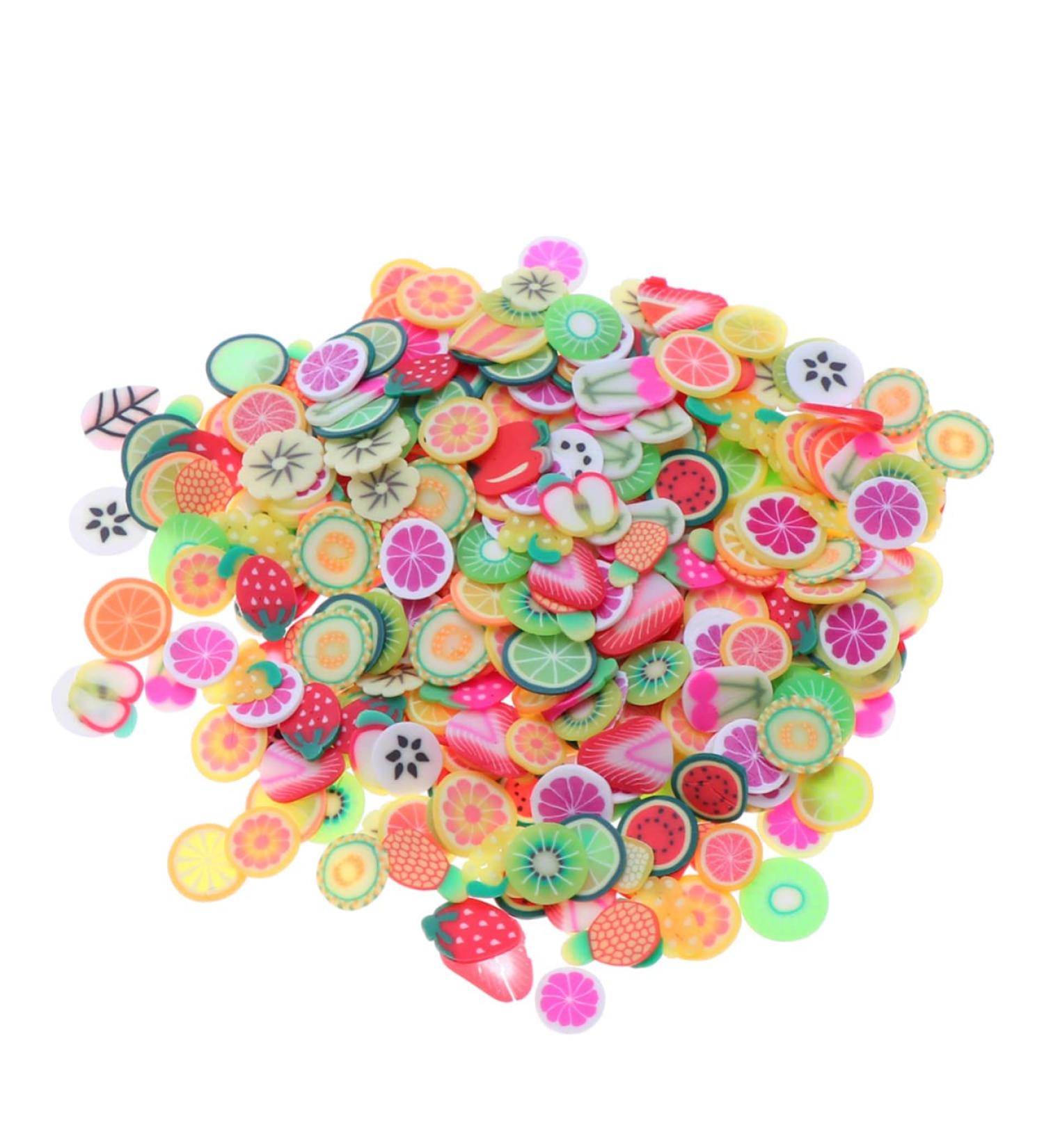 Ipetboom Book Ornament 3 Packs Clay Slices Nail Art Decoration Nail Art Slices Fruit Slices for Nail Art Manicure Book Ornaments - Buy Online on GoSupps.com