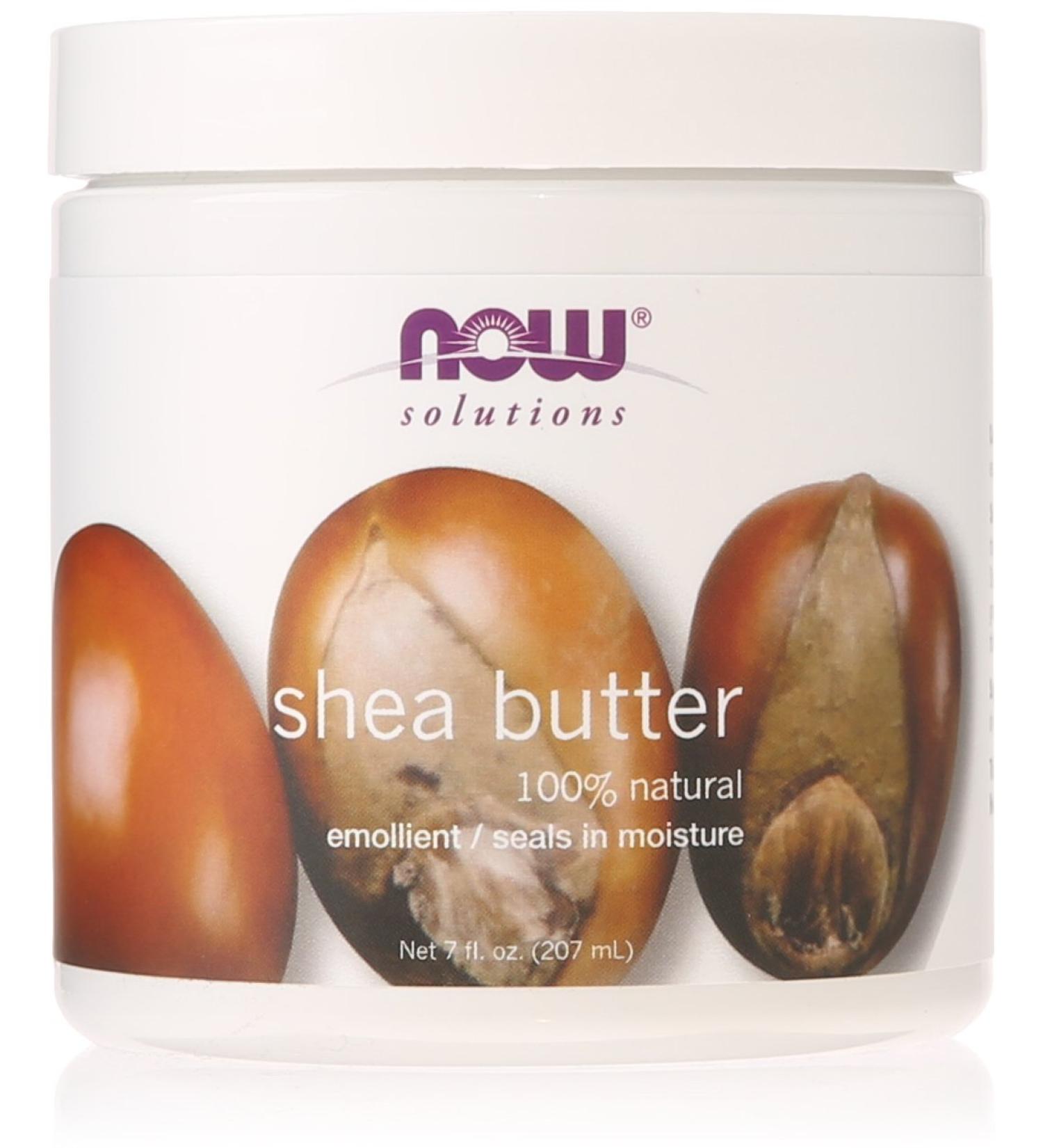 NOW Solutions Shea Butter - 7-Ounce | Organic Moisturizer for Skin & Hair | Buy Internationally - Buy Online on GoSupps.com