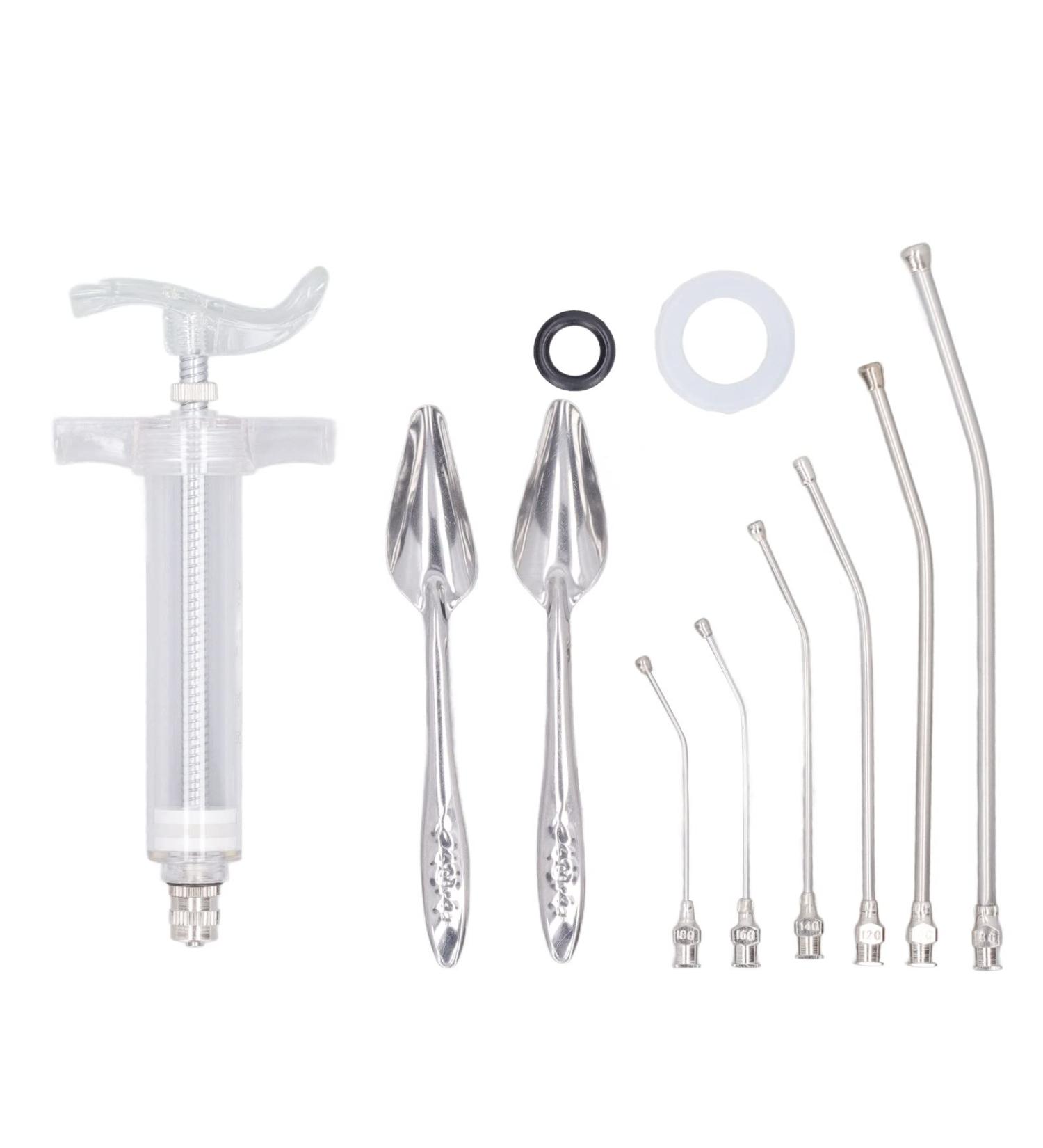 Cocoarm Parrot Feeding Syringe - 20ml Plastic & Stainless Steel - Handheld Bird Feeding Tool - Precise Control & Heat-Resistant Injection Tube - Buy Online on GoSupps.com