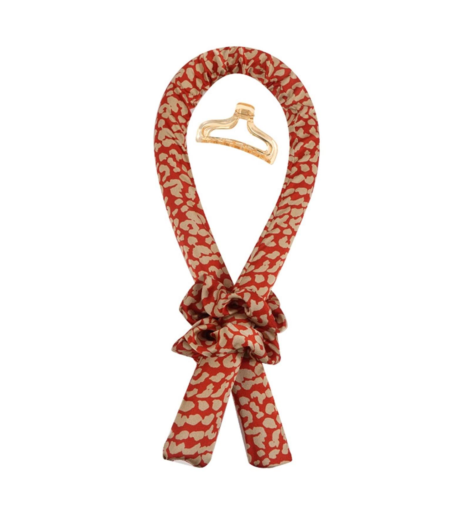 HMMJ Women Heatless Curling Rod Headband No Heat Curl Silk Ribbon with Hair Clips and Scrunchie Sleeping Hair Rollers DIY Hair Styling Tools Kit for Soft Headband Wave Formers Hair Curlers 7 - Buy Online on GoSupps.com