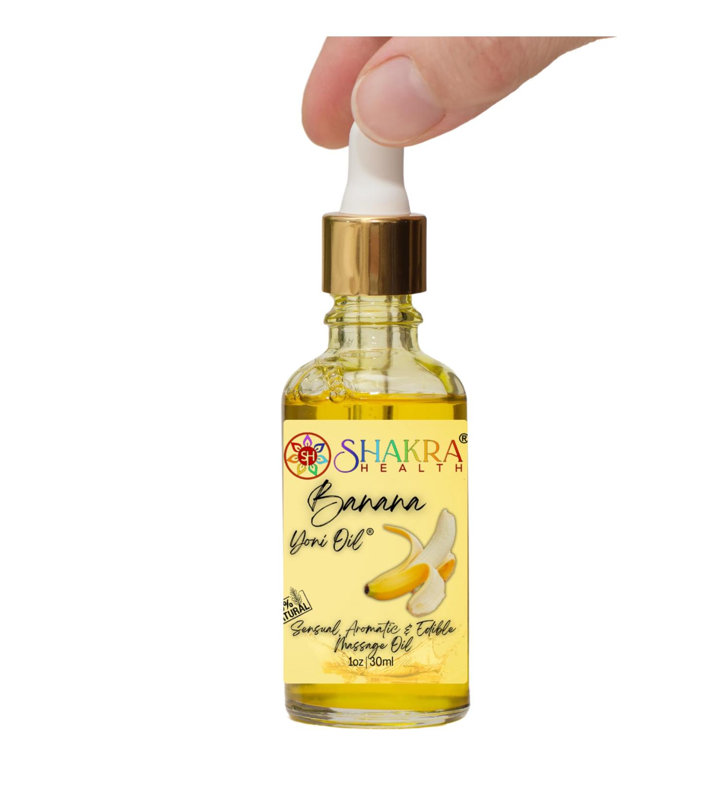 Buy Organic Yoni Oil - Banana Infused Body Massage Oil for Intimate Care | Vegan Moisturizing & pH Balanced - Buy Online on GoSupps.com