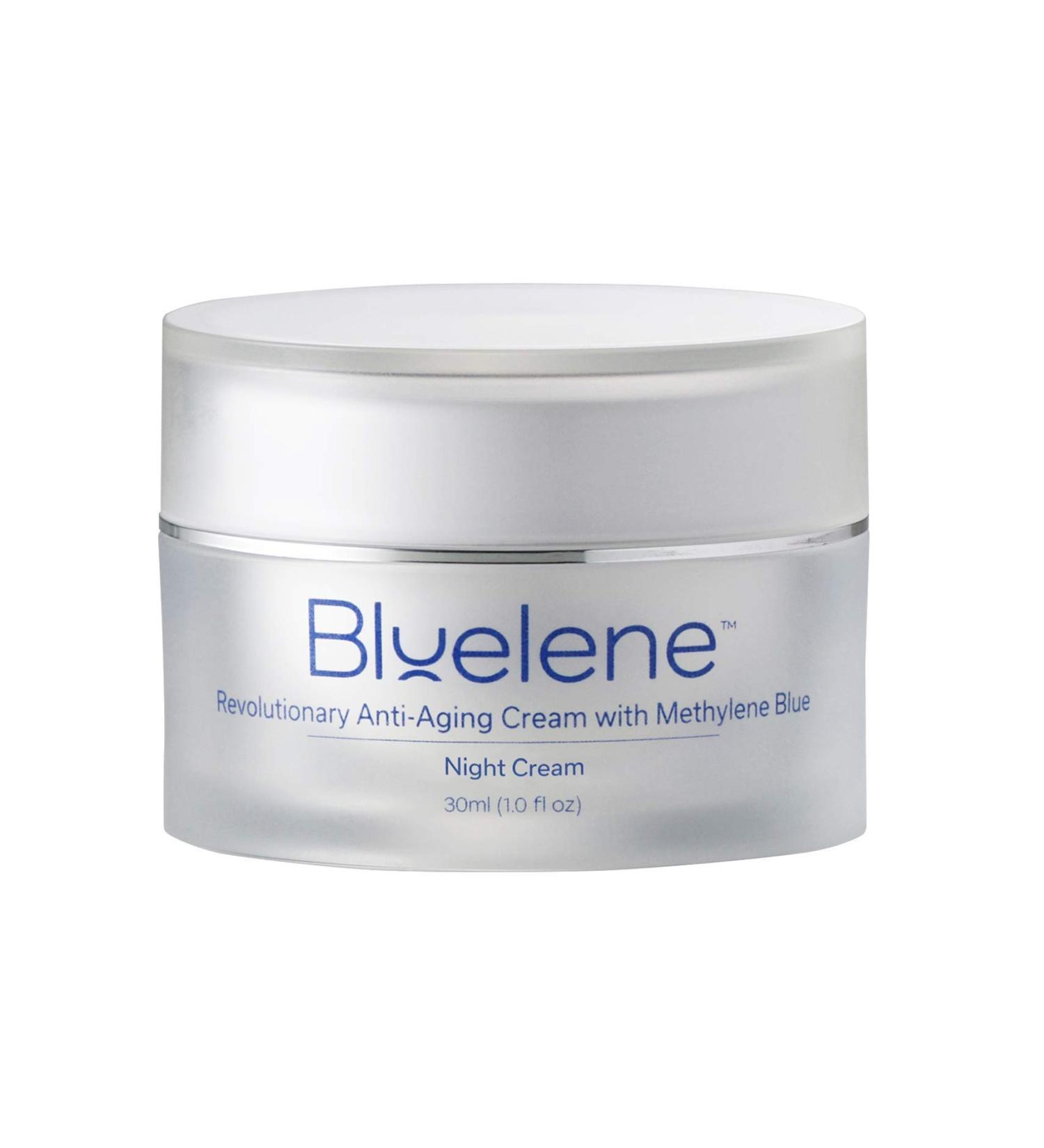Bluelene Anti Aging Night Cream with Methylene Blue - 30 ml - Buy Online on GoSupps.com
