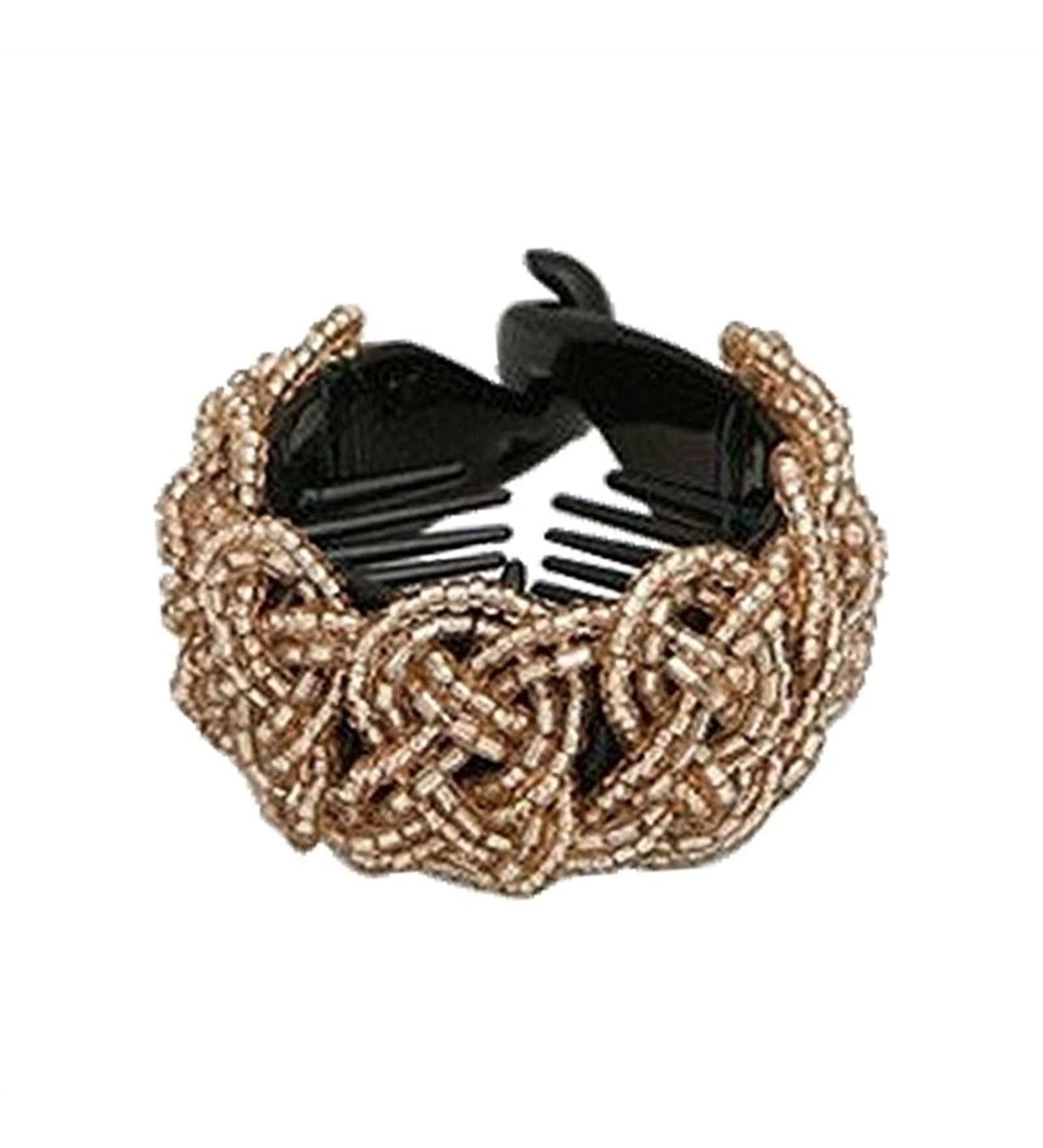 Hair Styling Tools Clip Women Hair Clip Beads Decorative Barrette Ponytail Holder Women Hair Accessories Hair Accessories (Color : Light Brown) - Buy Online on GoSupps.com