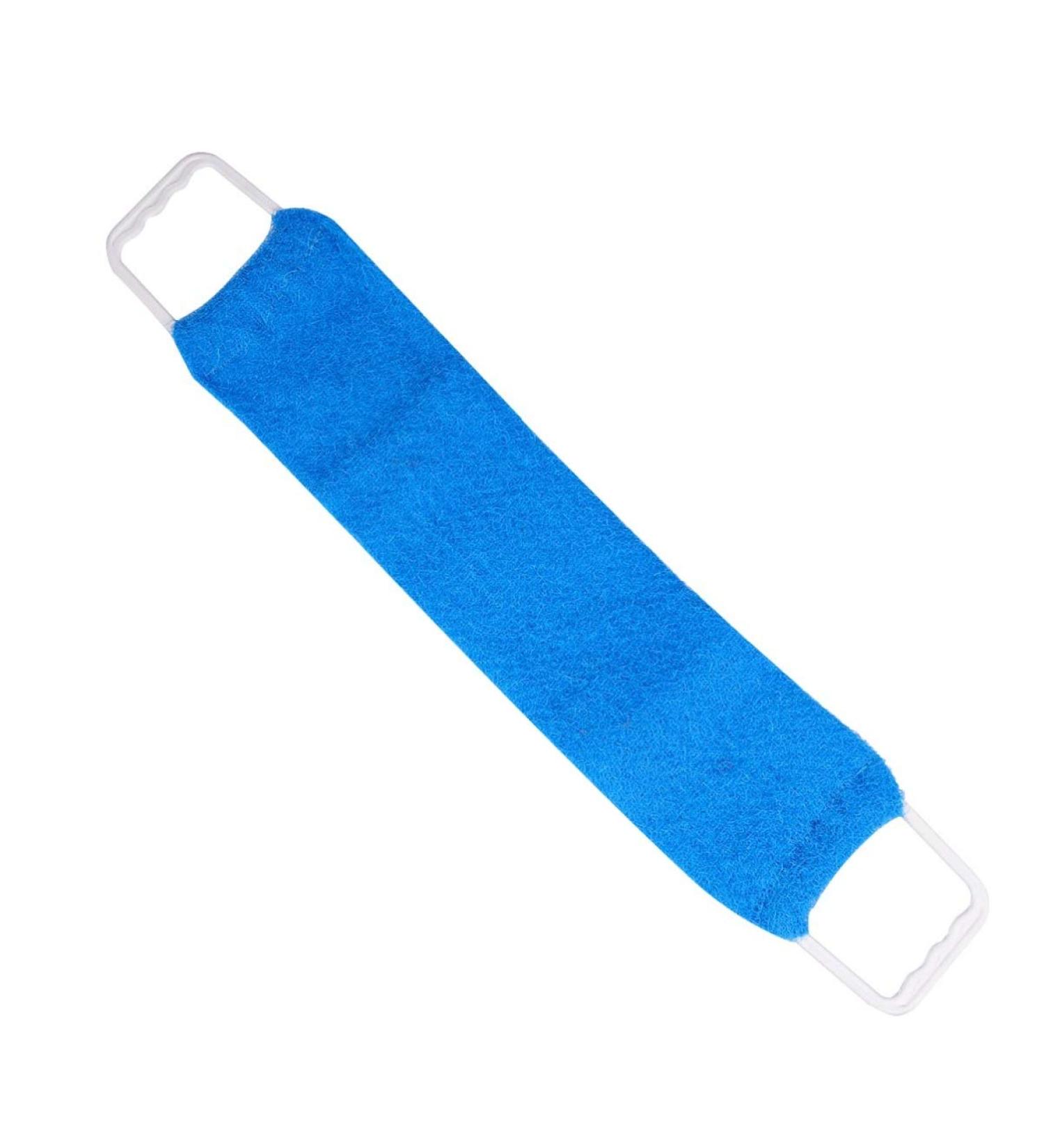 Exceart Double-Sided Back Scrubber Bathing Sponge - Massaging Strap for Shower & Spa - Facial Peeling & Body Care (Random Color) - Buy Online on GoSupps.com