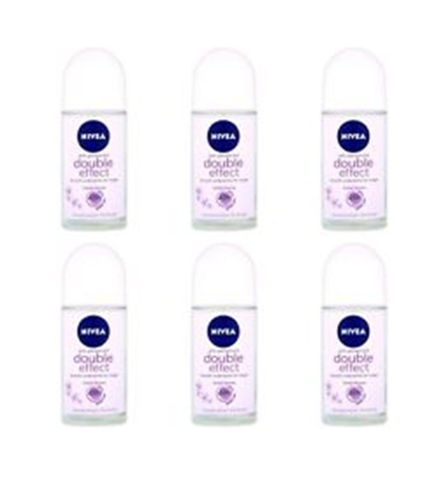 6 x Nivea Double Effect Body Deodorant Roll – On Offer in stock