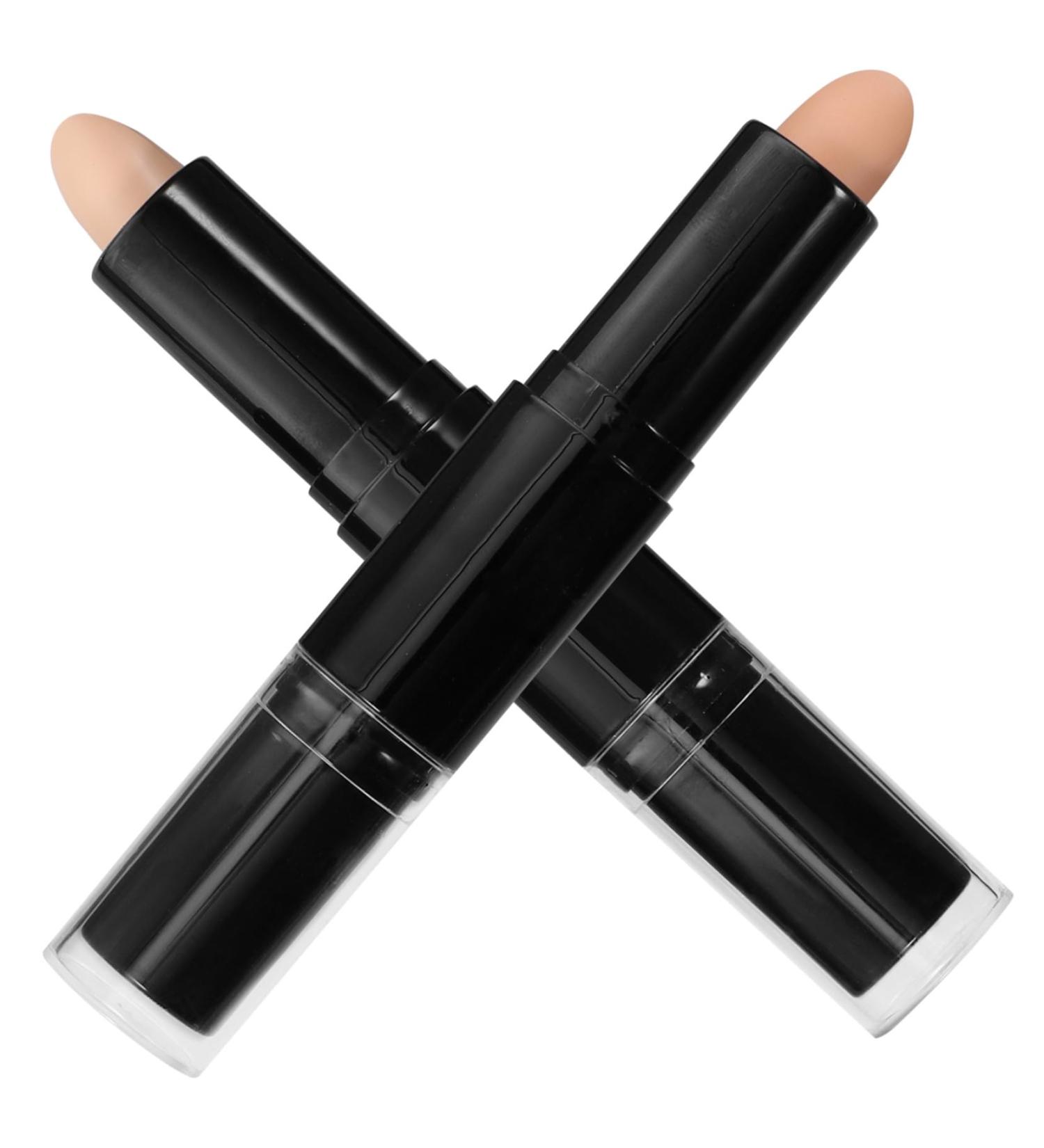 HAPINARY 2pcs Contour Stick Makeup Concealer Stick Contouring Stick for Makeup Concealer Stick for Makeup Women Makeup Supplies Highlighter Stick for Face Concealer Stick for Women - Buy Online on GoSupps.com