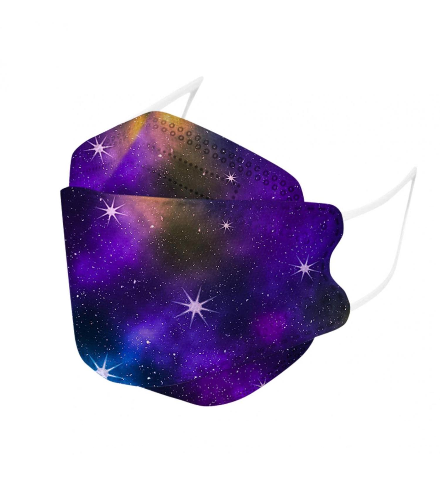 Tmdd 10 Pack Colorful 5-Layer Nose & Mouth Protective Masks - Breathable Dustproof Bandana for Adults | MNS Mask with Motif - Buy Online on GoSupps.com