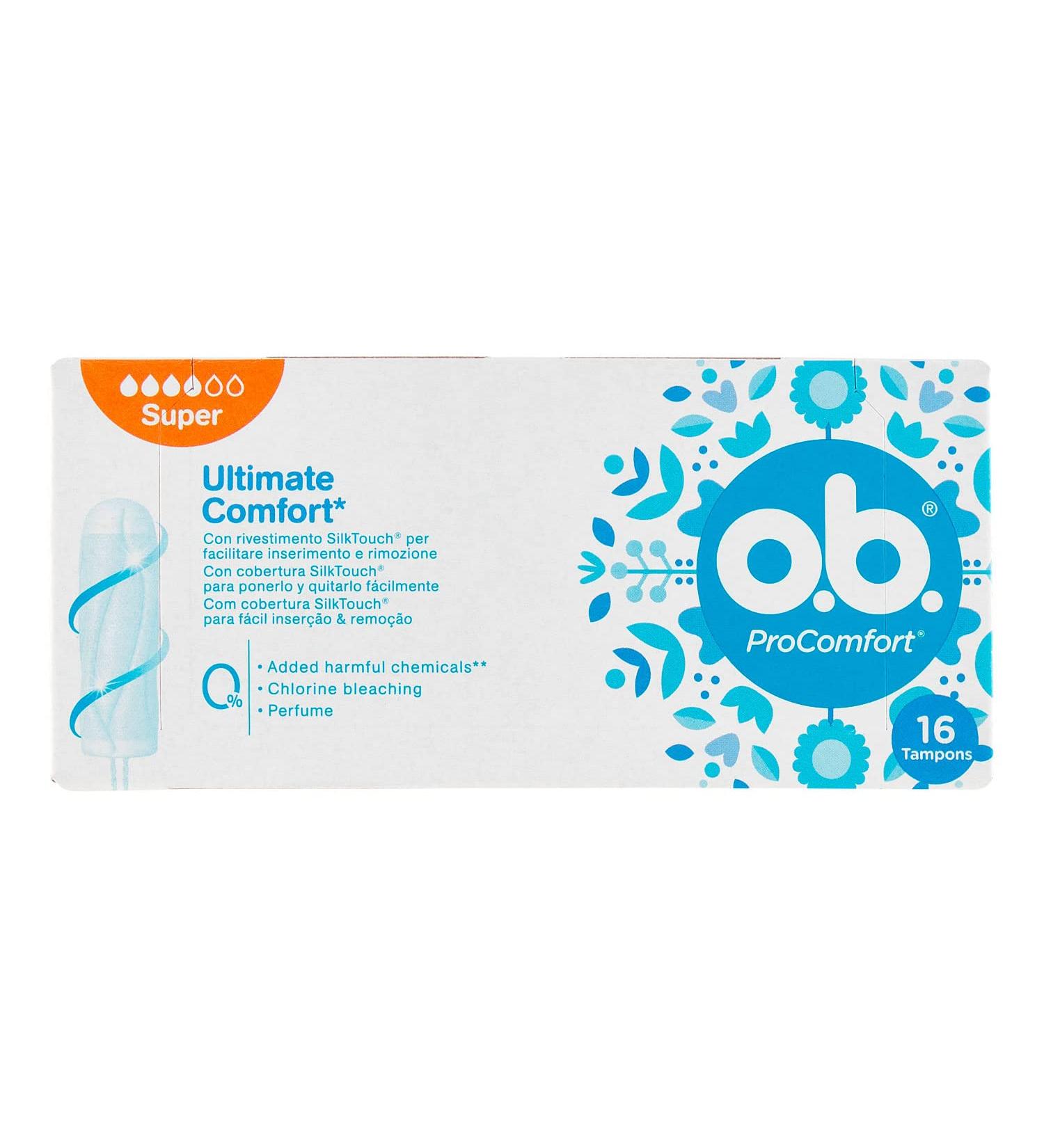 Buy if.16 Tampons Super Pro Comfort - Ultra Absorbent & Soft International Shipping Available - Buy Online on GoSupps.com