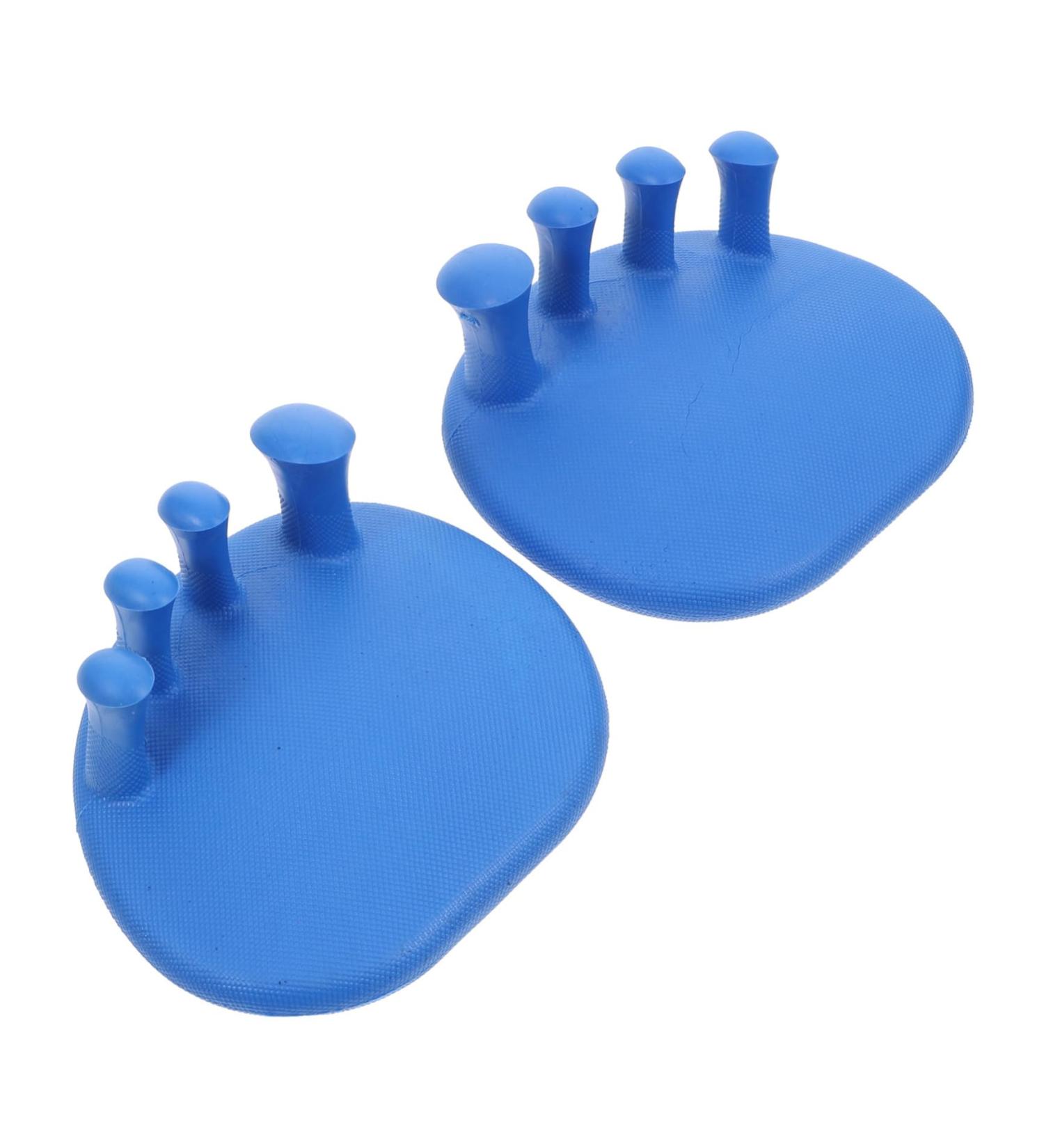 Hemoton Arch Trainer Thumb Splint for Bunions - Silica Gel Correctors with Big Gasket, Blue - 1 Pair - Buy Online on GoSupps.com