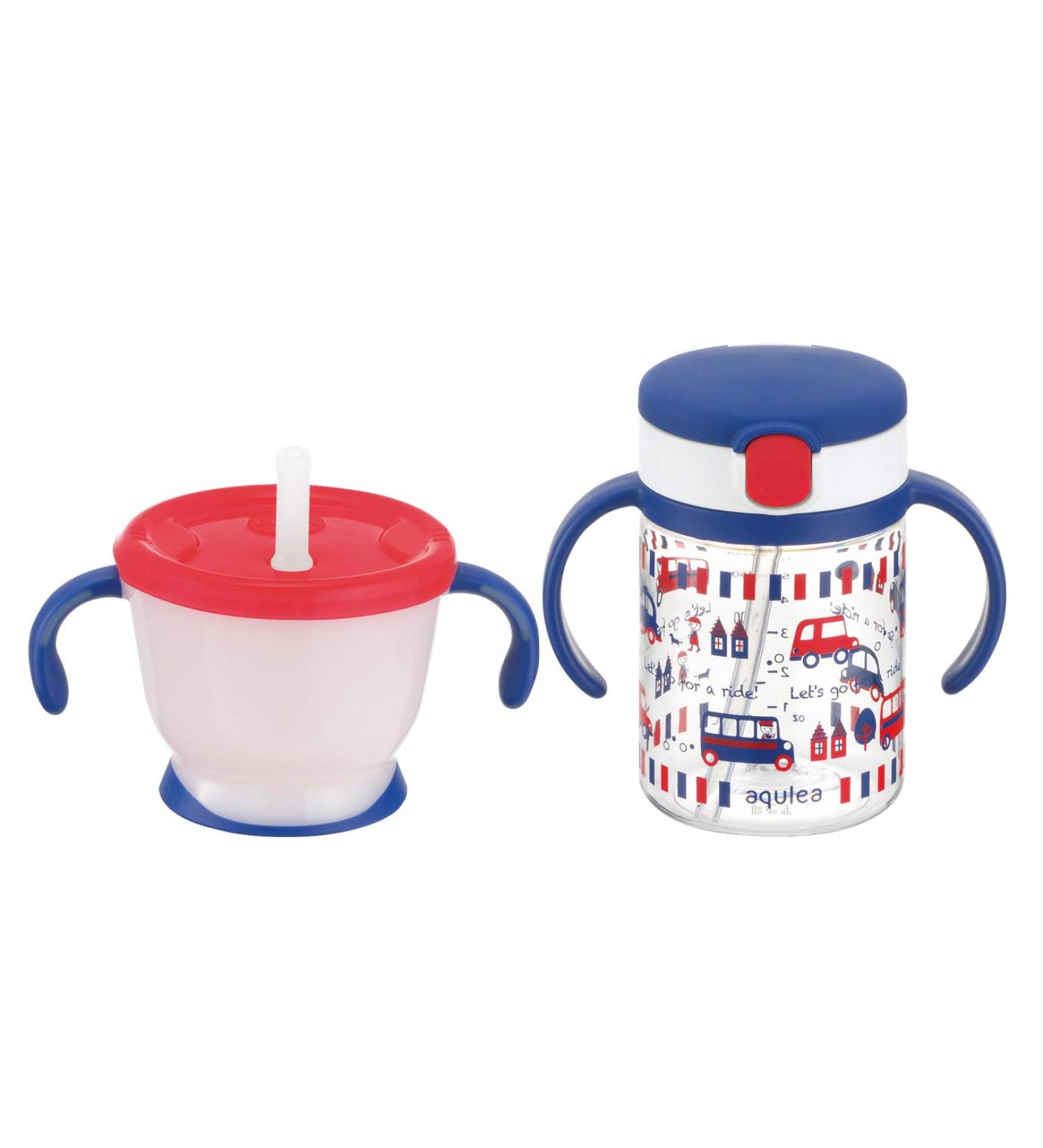 Richell Navy Straw Mega Set - 6 Months - Buy Online on GoSupps.com