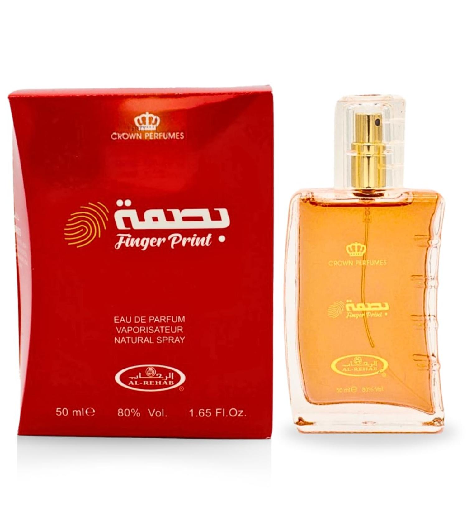 Al-Rehab Finger Print EDP - 50ML (1.7 OZ) Long Lasting & Luxurious Scents of Arabia Perfumes For Men & Women. 1.7 Fl Oz (Pack of 1) Finger Print Spray - Buy Online on GoSupps.com