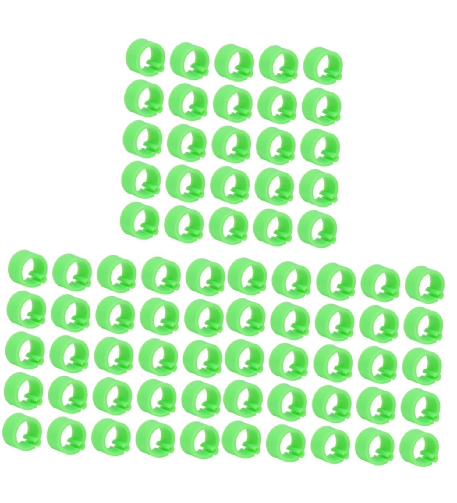 FOMIYES 300 Pcs Identification Ring Pigeon Ring Travel mediumx3pcs Greenx3pcs - Buy Online on GoSupps.com