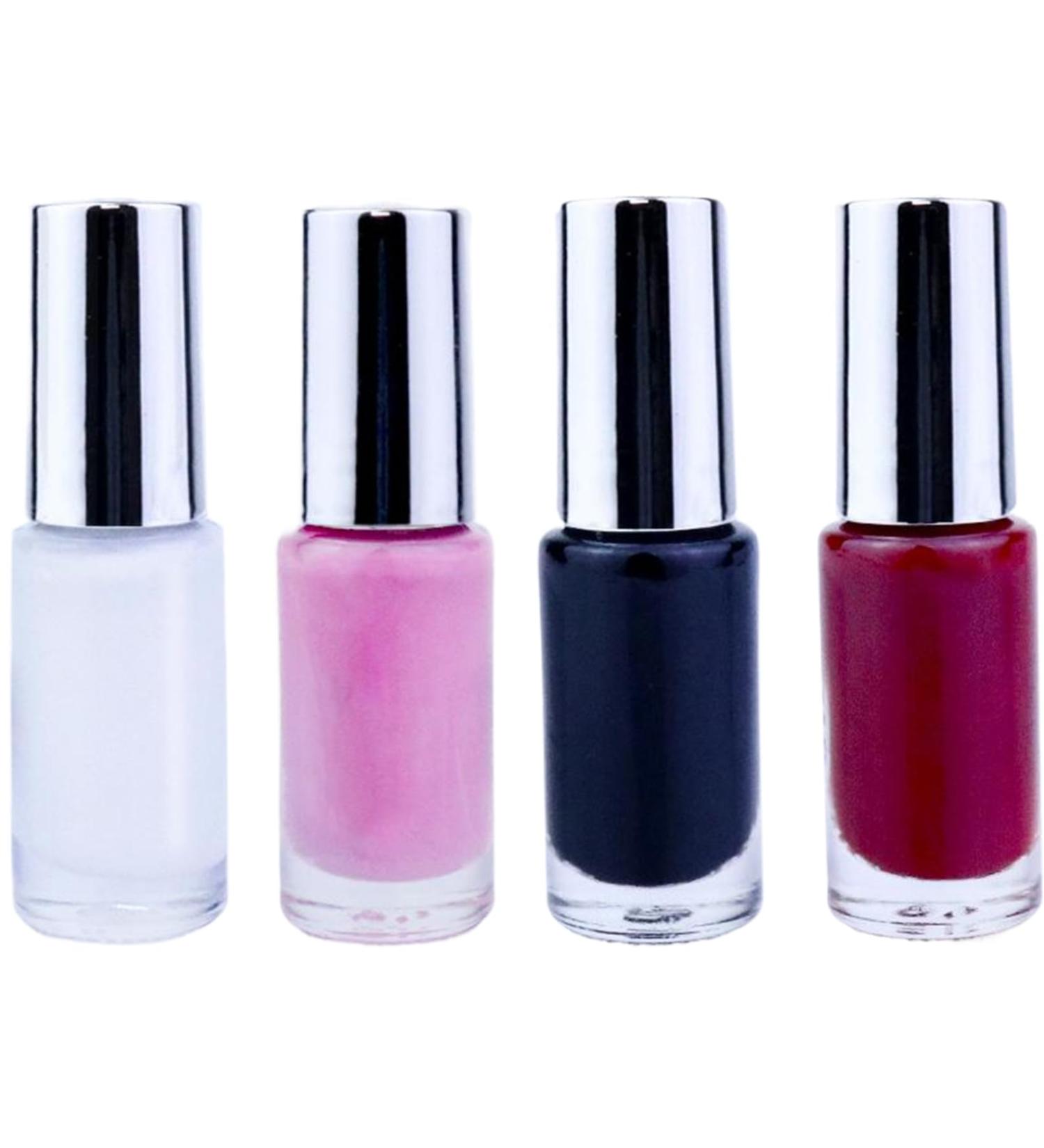 Gcroet_B205_5509123 4pcs Tooth Dye 5ml Safe Temporary Tooth Dye Quick Dry Realistic Cosmetic Tooth Black Teeth for Cosplay Theater Clown Zombie Vampire Costume - Buy Online on GoSupps.com