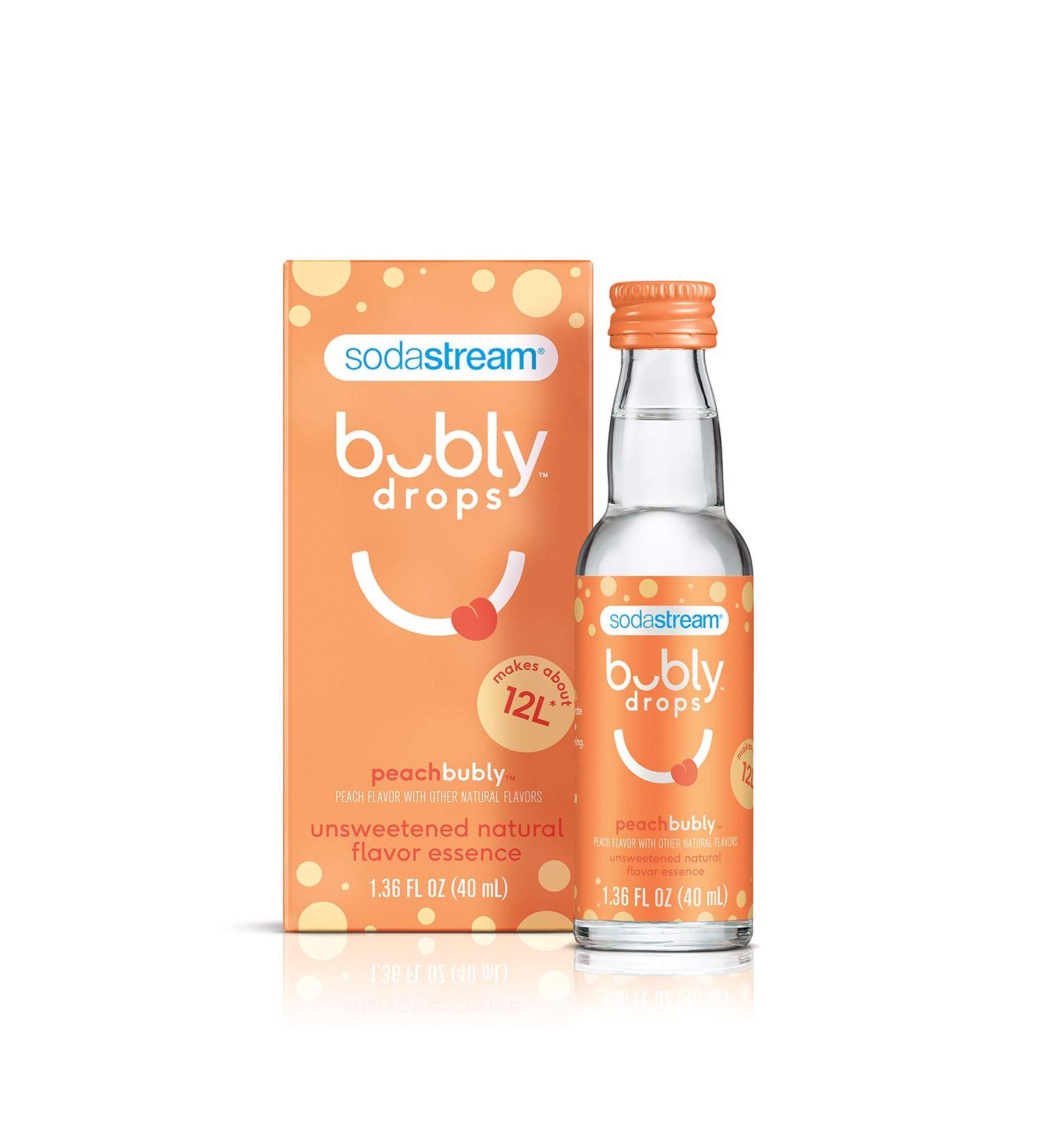 Sodastream Bubly Drops - Twin Pack (Peach)