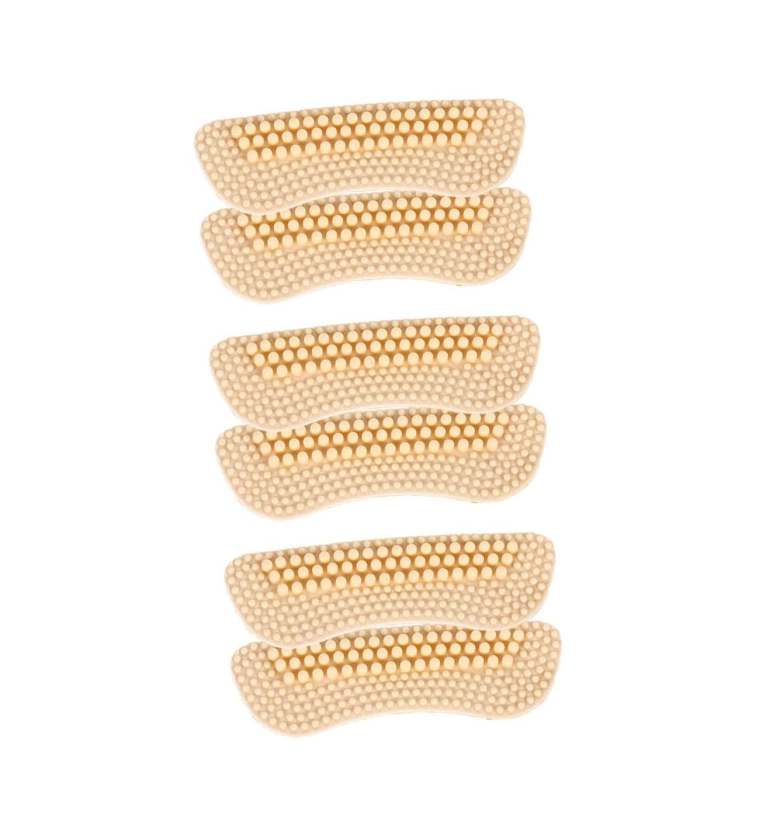 FOMIYES Heel Cushions - 3 Pairs Gel Guard Inserts for Comfort & Support | Self-Adhesive Heel Pads for Shoes - Perfect Floor Mat Thickness - Buy Online on GoSupps.com