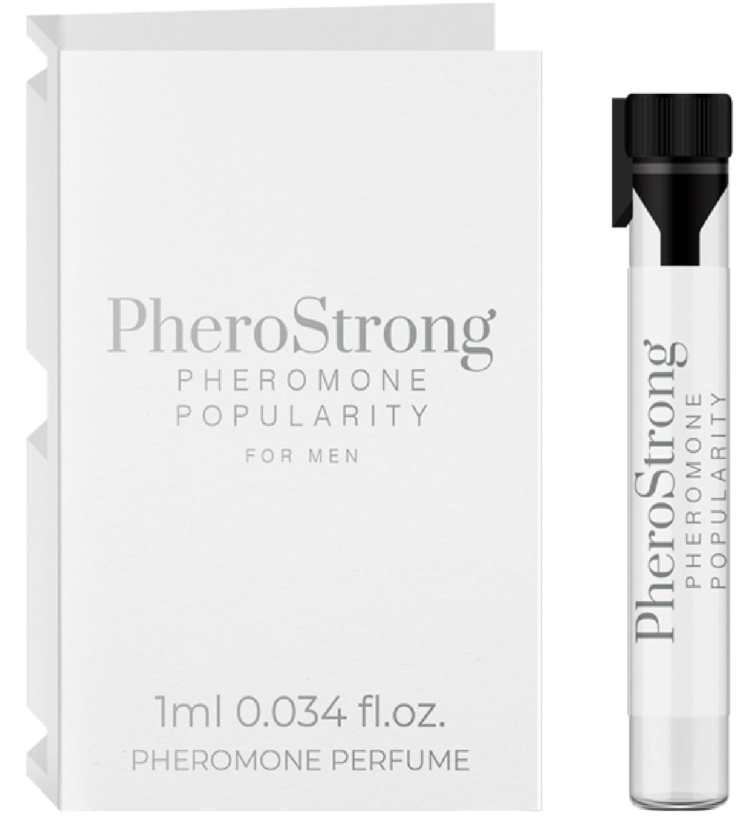 Popularity for Men - Extra Strong Sex Pheromones Perfume For Man to Attracted Woman long lasting cologne men - Feromonas para hombre atraer mujeres - Fragances Sampler Travel Size 0.034 oz - Buy Online on GoSupps.com