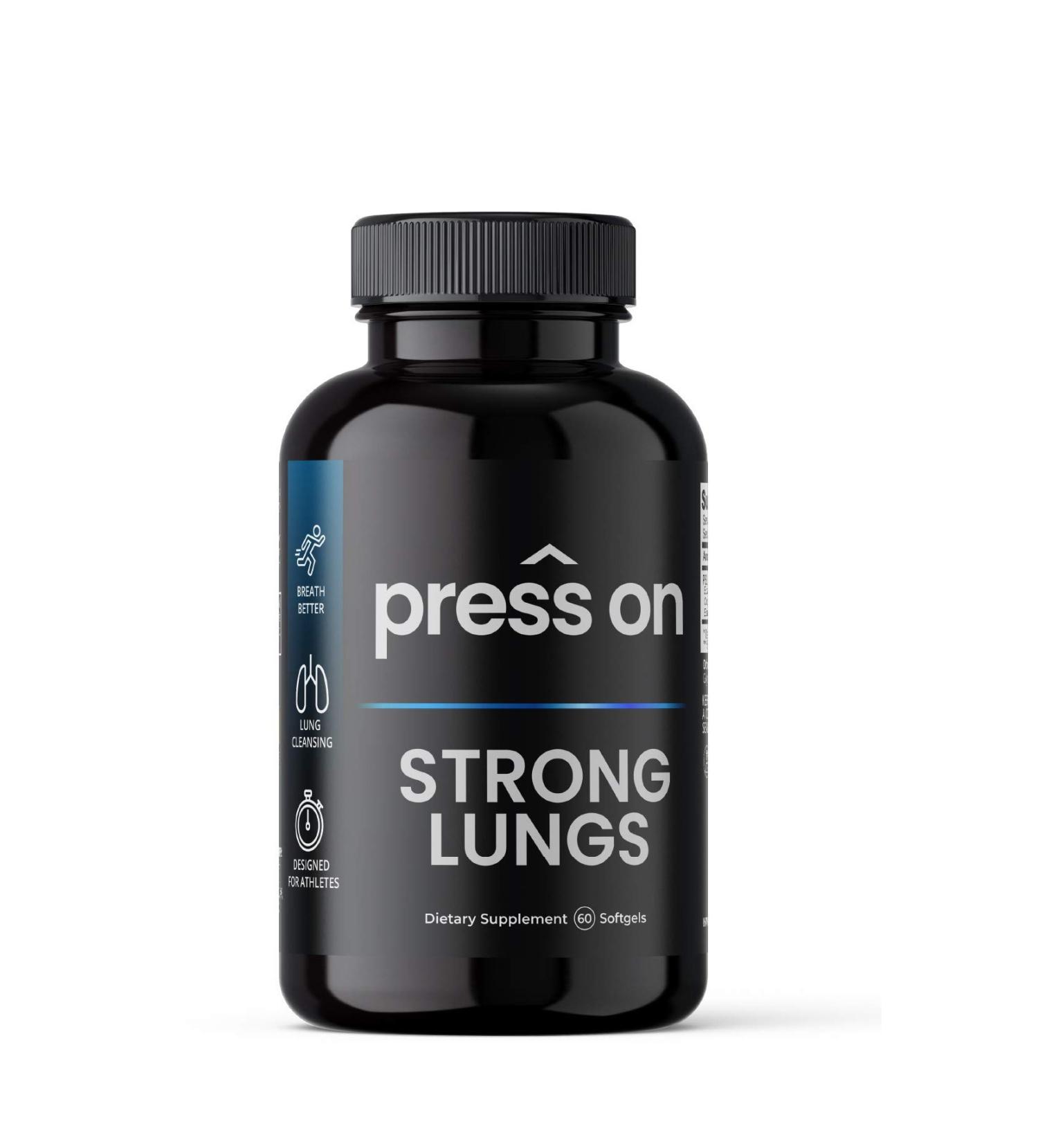 Respiratory Lung Cleanse & Detox for Athletes | Support Against Airborne Viruses | 60 Capsules - Buy Online on GoSupps.com