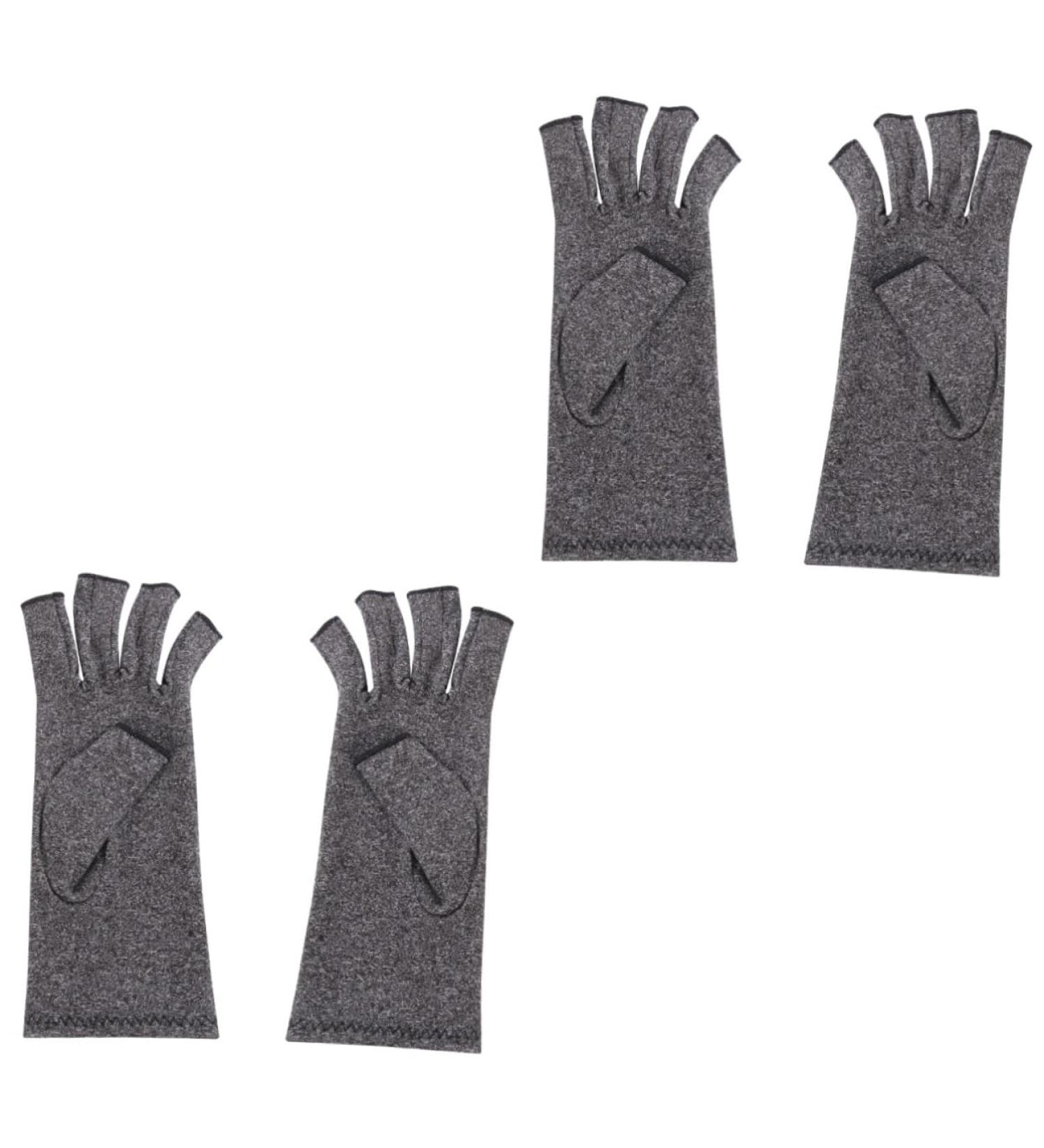 Buy Healvian Half-Finger Gloves for Men & Women - Thumb Protection Physiotherapy Support | International Shipping - Buy Online on GoSupps.com
