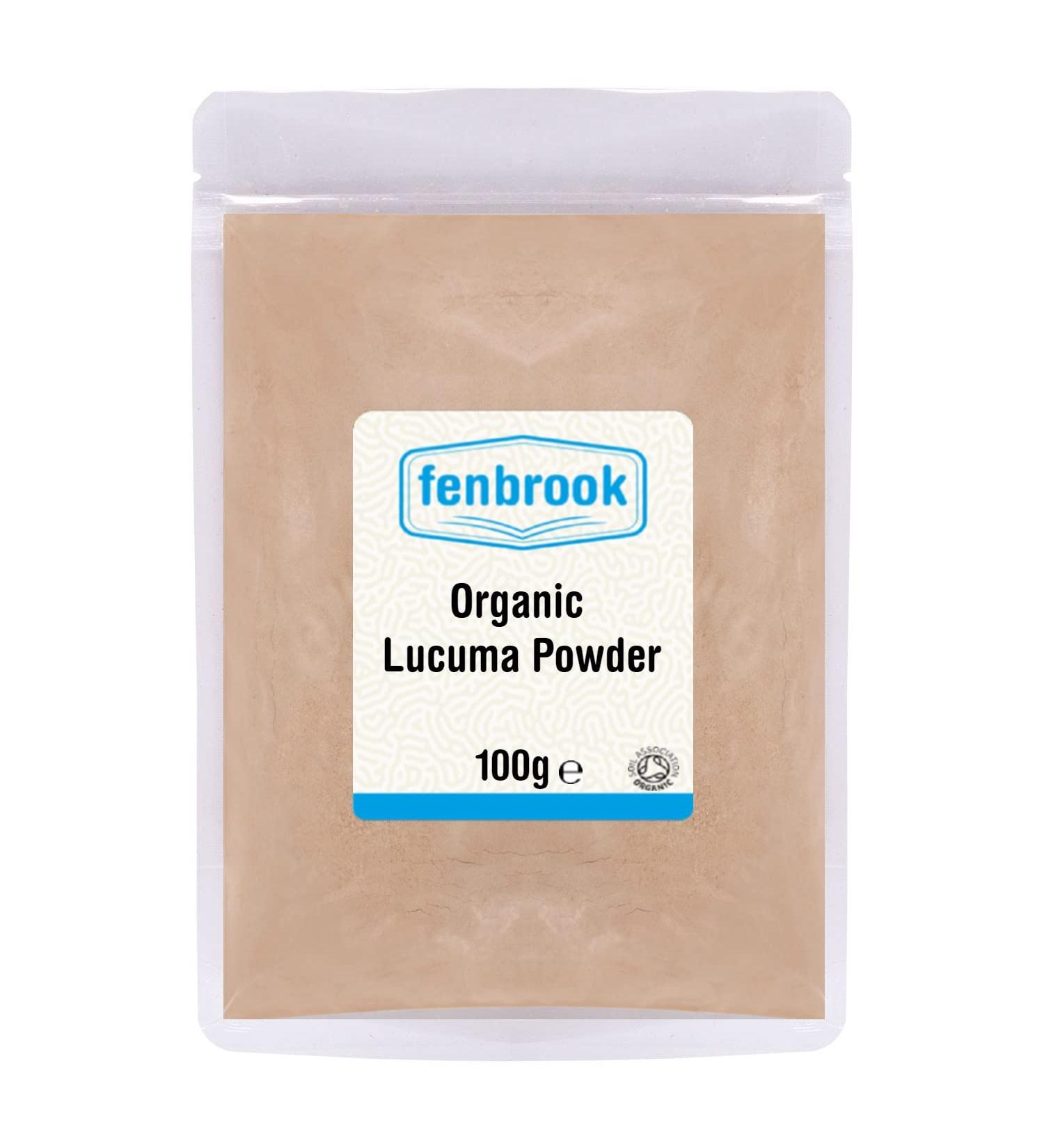 Organic Lucuma Powder 100g | Certified Organic by Fenbrook Organic - Buy Online on GoSupps.com