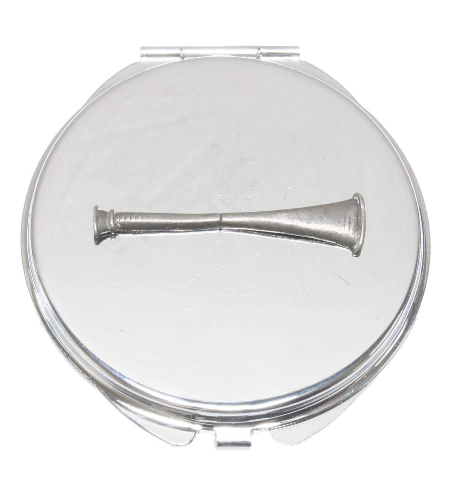 Hunting Horn Compact Mirror Handbag Gift With Free Engraving 193 - Buy Online on GoSupps.com