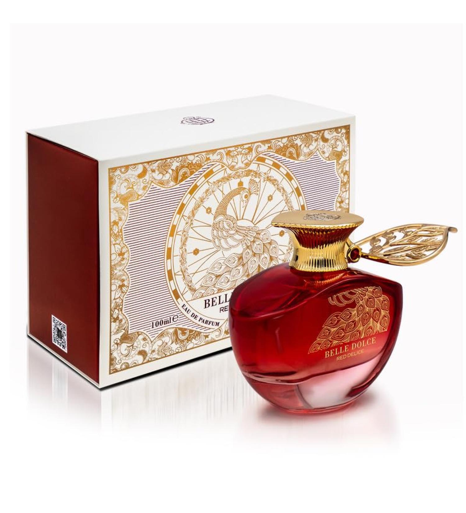 Fragrance World Belle Dolce Red Delice - Eau de Parfum Unisex Perfume 100ml