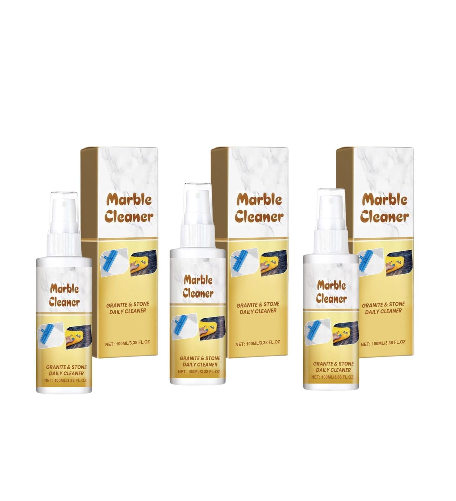 3Pcs Multiple Surfaces Marble Stain Remover 100ml Gentle On Stone Powerful On Dirt - Buy Online on GoSupps.com