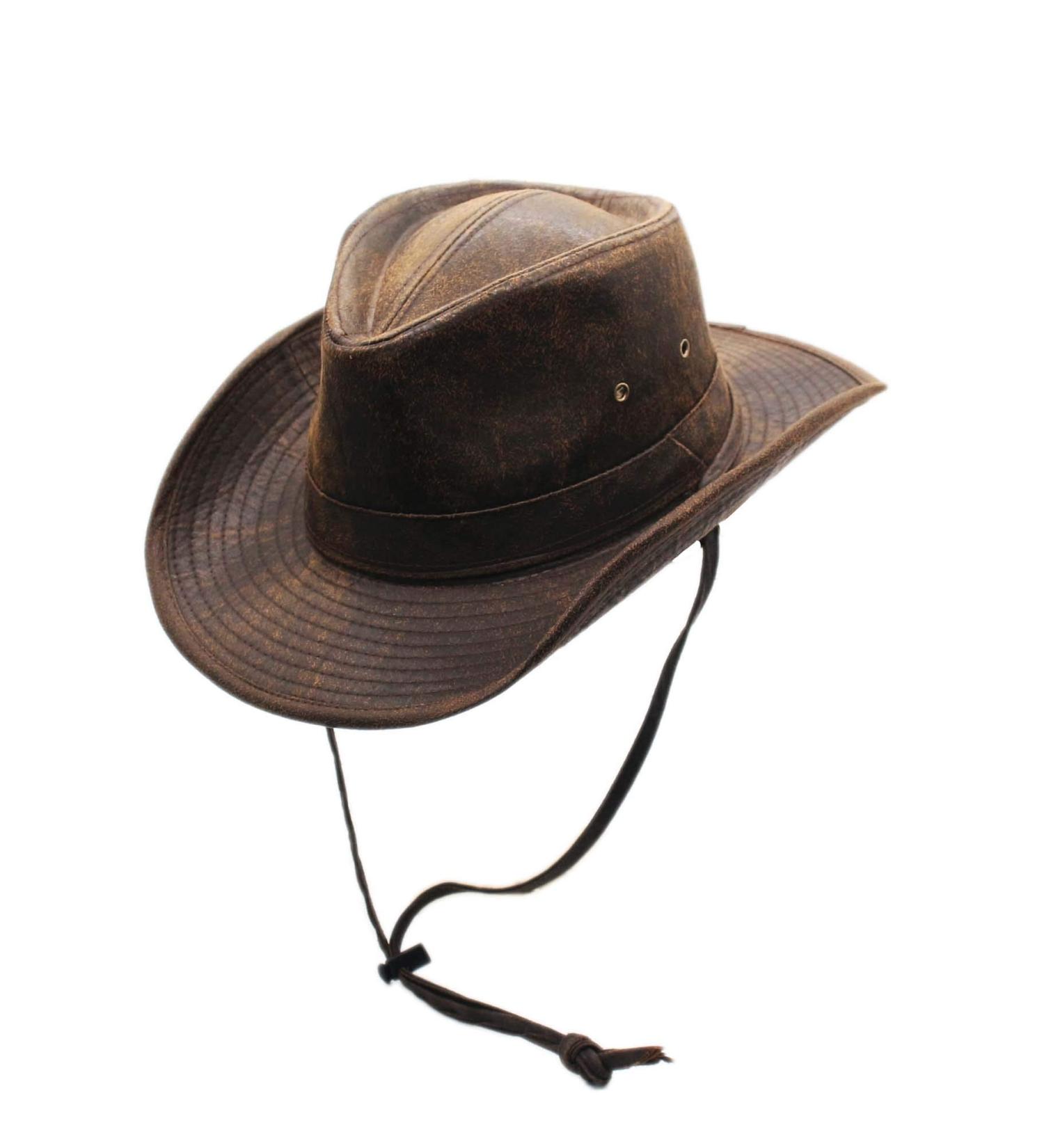 Silver Canyon Weathered Outback Outdoorsmen Shapeable Hat - Brown X-Large - Buy Online on GoSupps.com