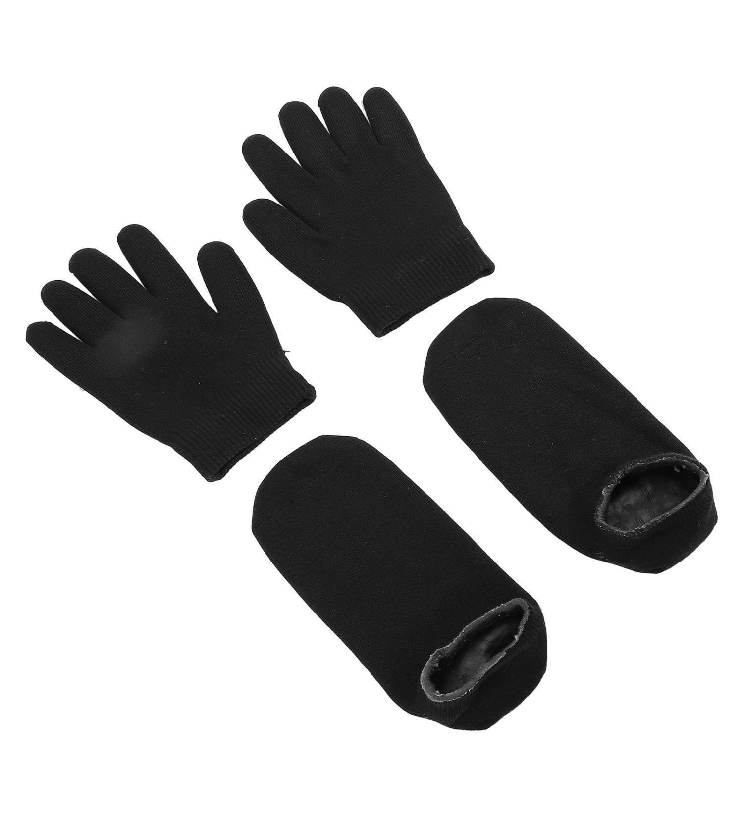 Moisturizing Gel Gloves Socks Set Soft Essential Oil Gloves Socks for Dry Cracked Hands Feet. Use Regularly with Cream for Softer Skin (-1411240122011) Pongnas38x9ubksap-11 - Buy Online on GoSupps.com