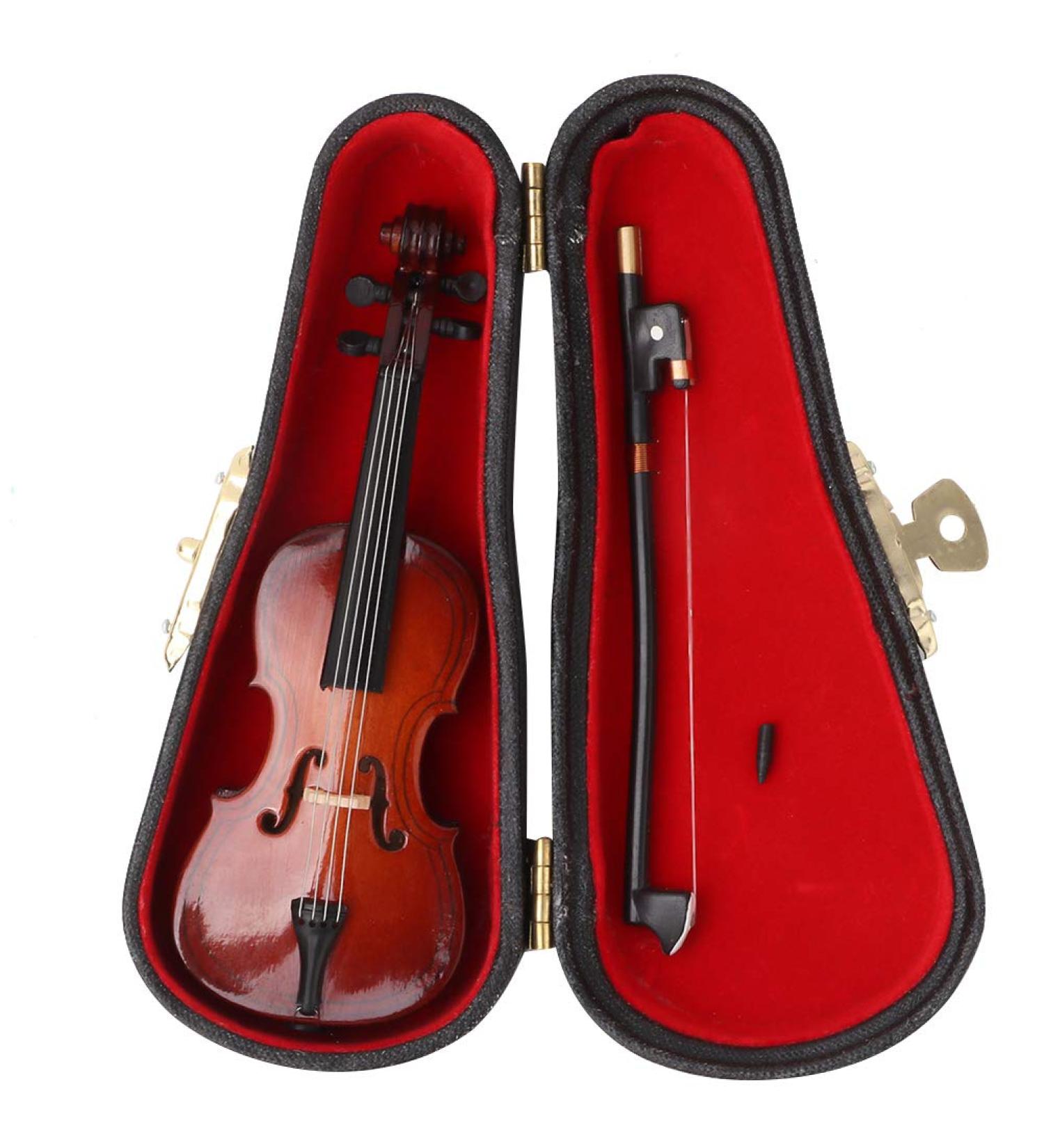Jaxenor Mini Wooden Cello Model - Home Decor and Musical Gift - Handcrafted Elegance - Buy Online on GoSupps.com