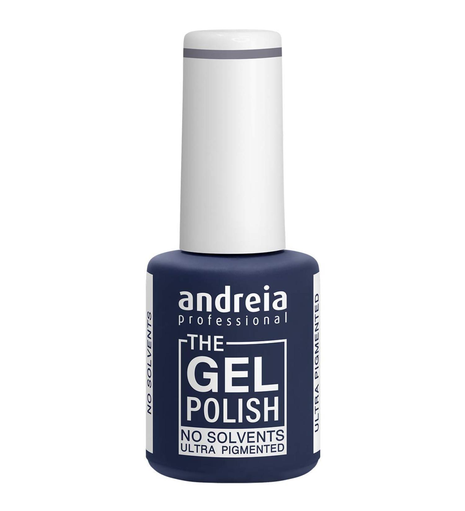 Andreia Professional Gel Polish - Odorless G40 Grey Nail Polish in Silver Tones - International Shipping Available - Buy Online on GoSupps.com