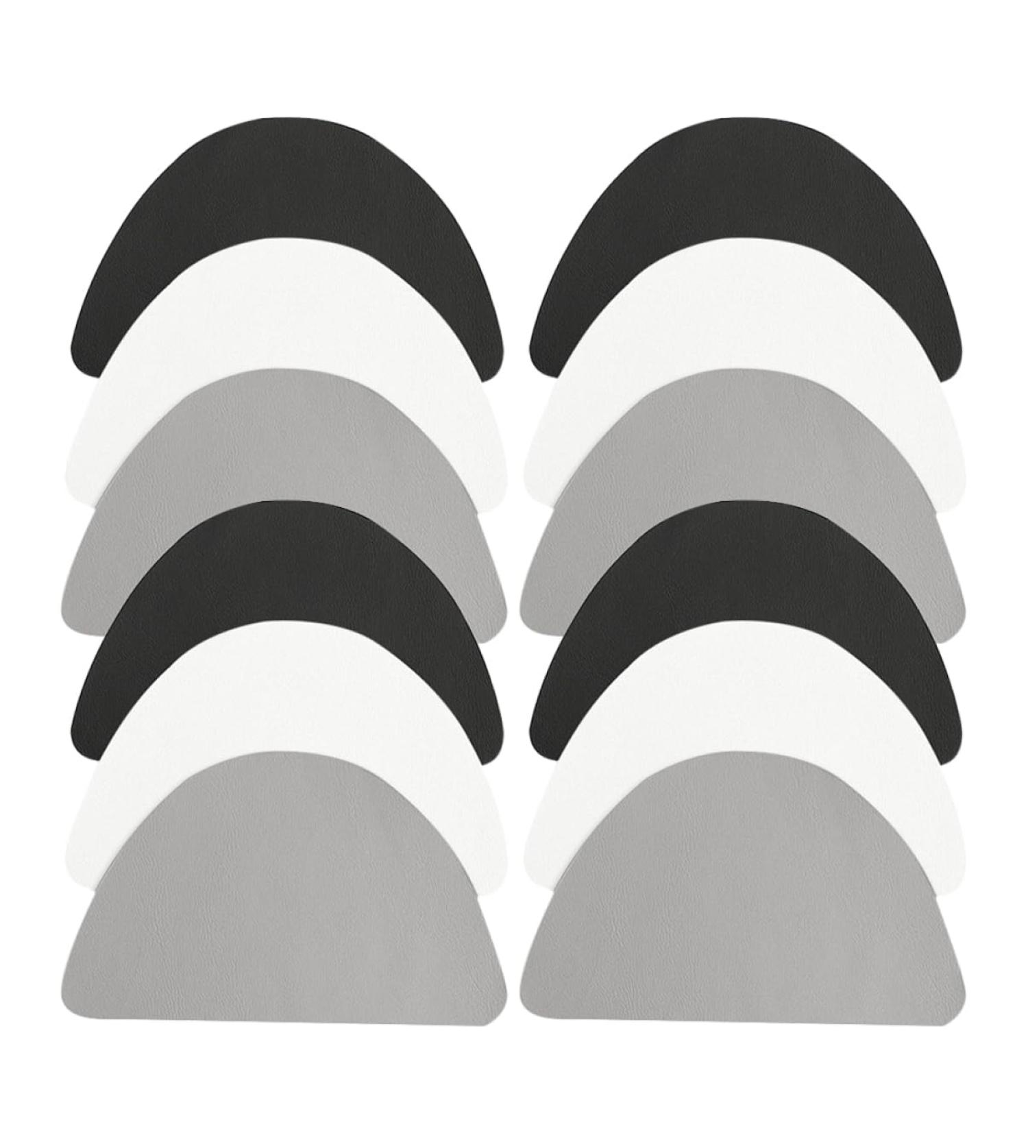 FRCOLOR 12pcs Shoe Repair Stickers Boots Boot Repair Accessories Boot Repair Patches Shoe Repair Patches Shoe Patches for Holes Pu Patches Shoe Repair Kit Adhesive Heel Post Post - Buy Online on GoSupps.com