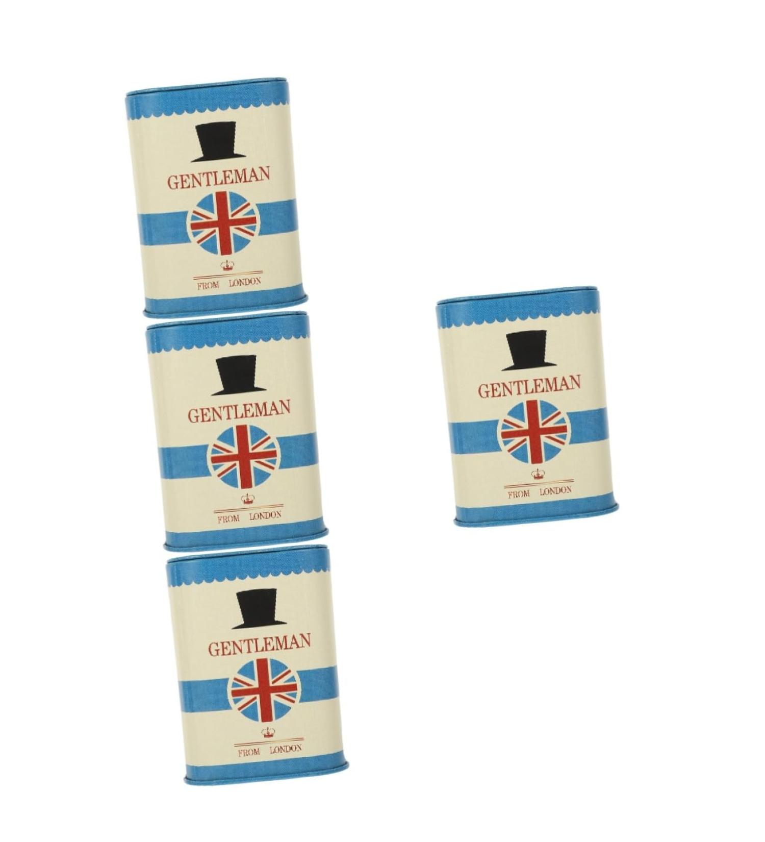 Fomiyes 4-Piece Razor Blade Storage Box - Waste Blade Container Portable Shaving Dispenser Blue 7.6x7.6cm - Buy Online on GoSupps.com