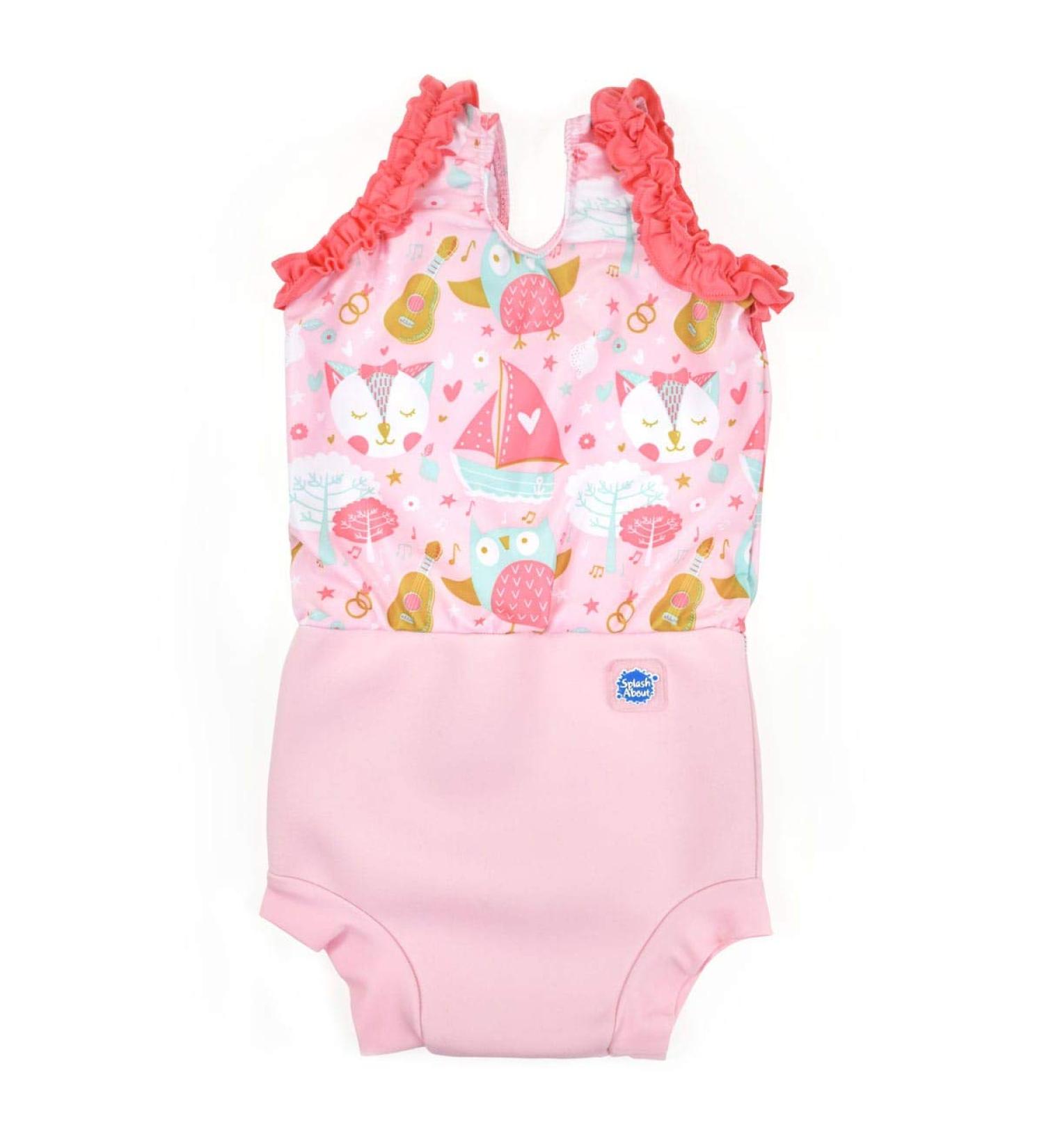 Splash About Happy Nappy Costume - Owl & the Pussycat | Reusable Swim Nappy 6-14 Months - Buy Online on GoSupps.com