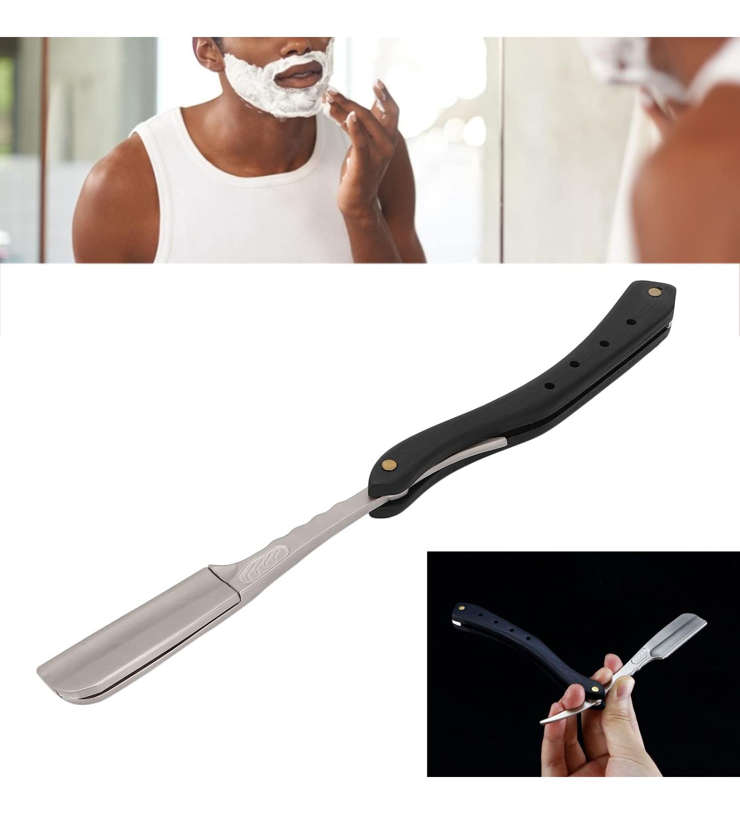 Barber Straight Razor - Premium Straight Edge Razor for Men | Ideal for Barber Shops & Home Use - Buy Online on GoSupps.com