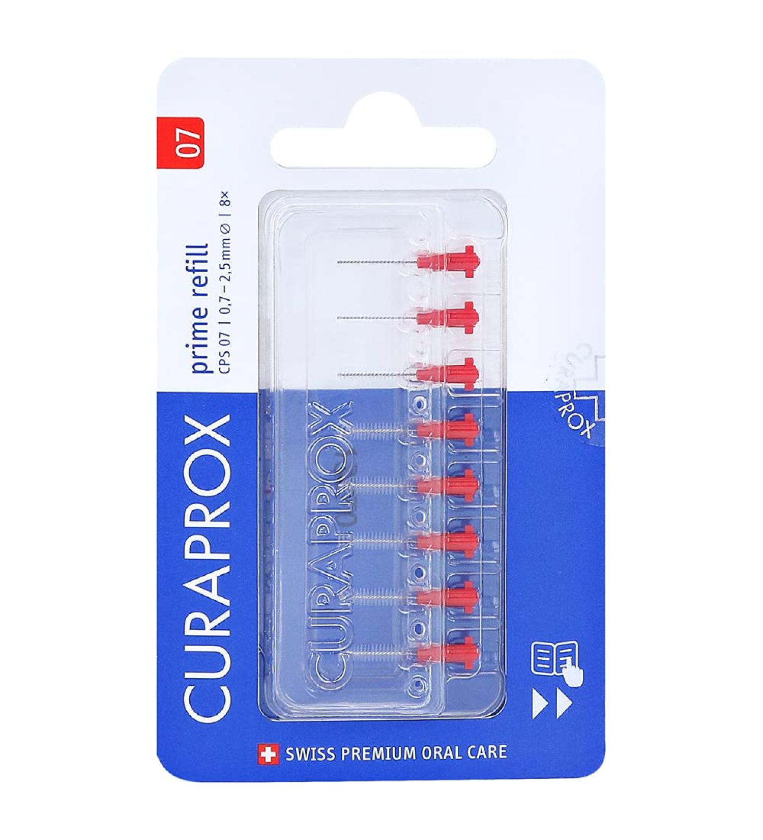 CURAPROX CPS 07 prime interdental brushes refill