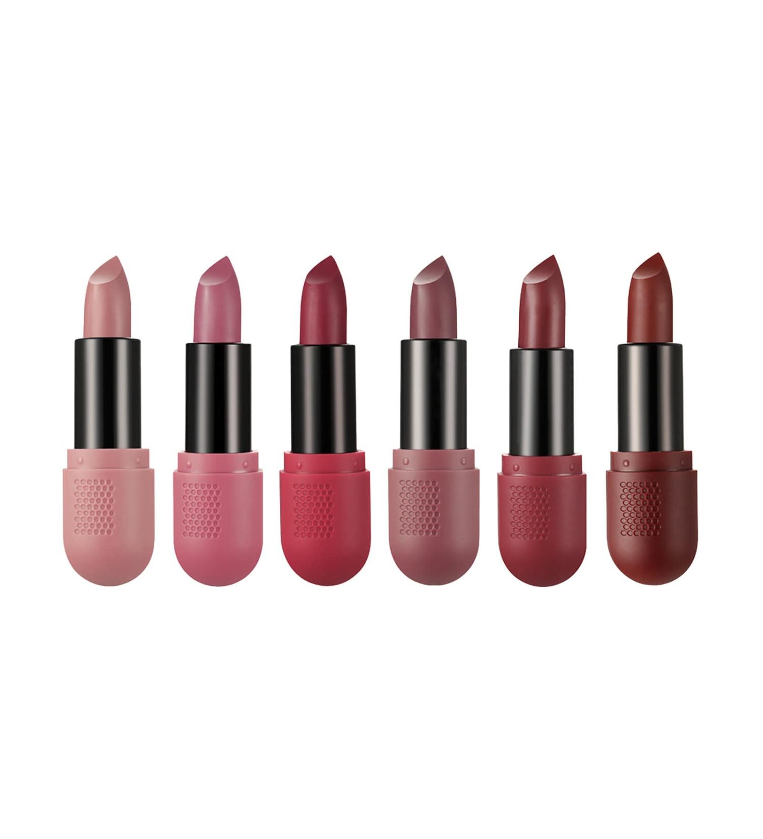 KODEQ Matte Lipstick Set for Women - Long Lasting Smooth Creamy Finish - Fashion Makeup Gift - Buy Online on GoSupps.com