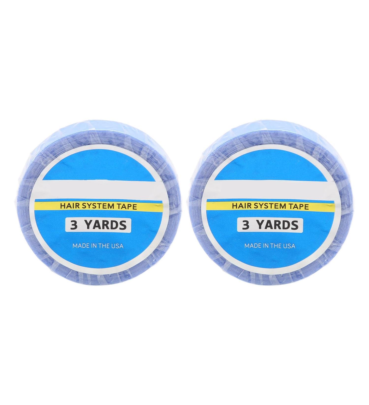 2 Pieces Double Sided Wig Tape Strong Adhesive Hair Extension Wig Hair Support Tape for Salon Home Wig Tape - Buy Online on GoSupps.com