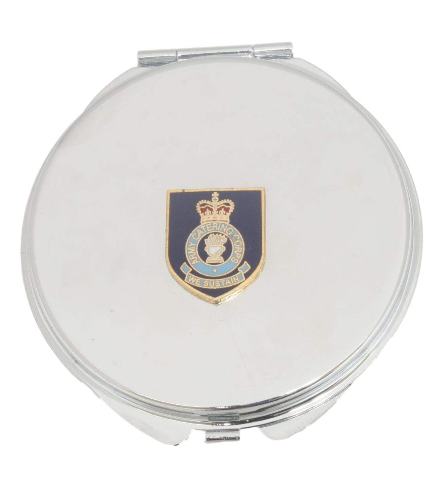 Army Catering Corps Compact Mirror Handbag Gift With Free Engraving ME45 - Buy Online on GoSupps.com