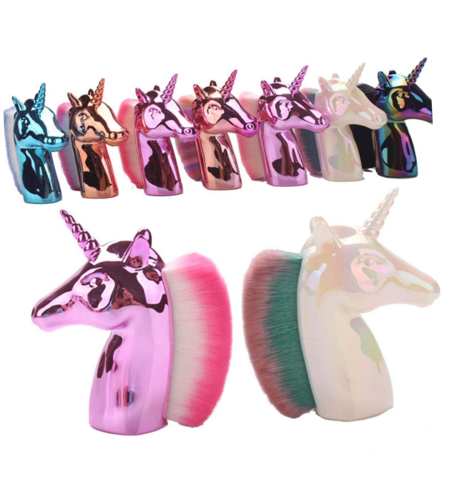 Healeved 1pc Professional Makeup Brush Blending Brush Eyeshadow Brush Liquid Foundation Brush Foundation Makeup Brush Face Makeup Foundation Brush for Liquid Makeup Pink Major Horse Head 9x8cm Pink - Buy Online on GoSupps.com