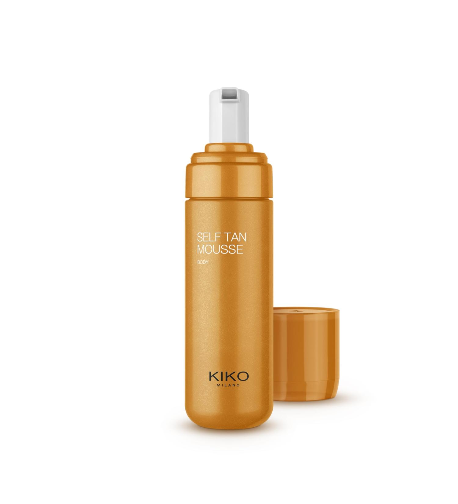 KIKO Milano Self Tan Mousse Body Self-Tanning Brightening And Moisturising Body Mousse With Hyaluronic Acid - Buy Online on GoSupps.com