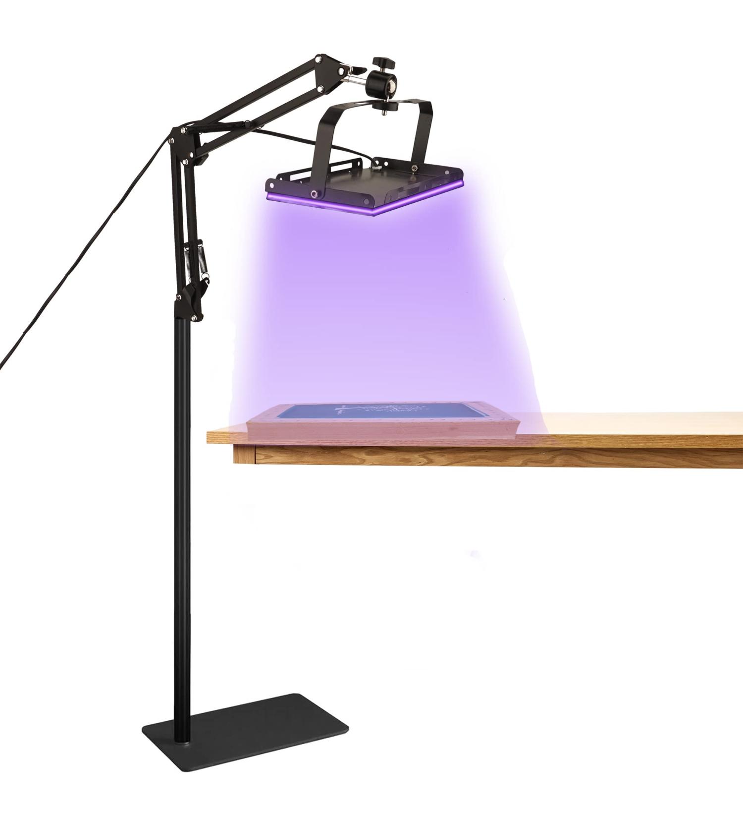 Dorhui 50W Floor LED Exposure Unit for Screen Printing | UV Screen Printing Exposure Light with Light Stand - Buy Online on GoSupps.com