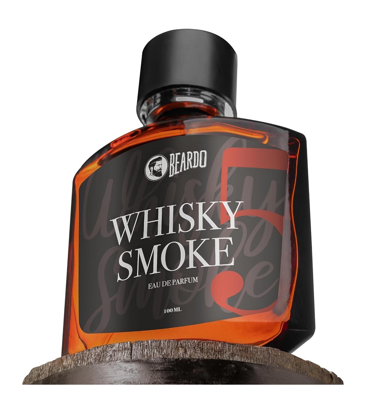Bea.rdo Whi.sky Sm.oke Perfume for Men 100ml | Spicy Woody - Oudh Scent Eau De Parfum | Long Lasting Mens Perfume | Best Date Night Fragrance Body Spray | Rakhi Gift For Brother | Gift For Friends - Buy Online on GoSupps.com