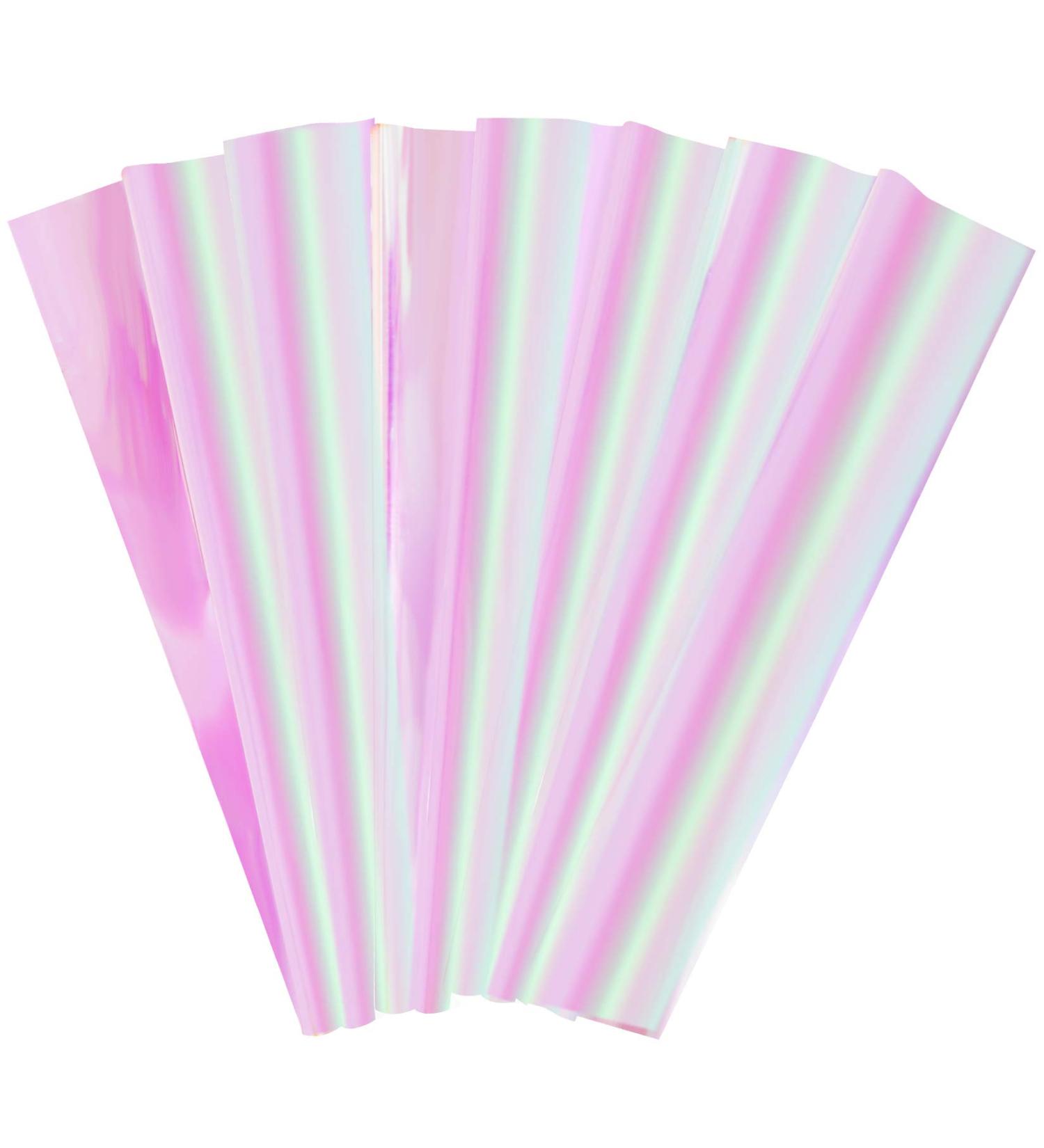 20pcs Clear Rainbow Cellophane Wrap Paper for Gift & Flower Wrapping - 20.5 x 23.6 - Buy Online on GoSupps.com