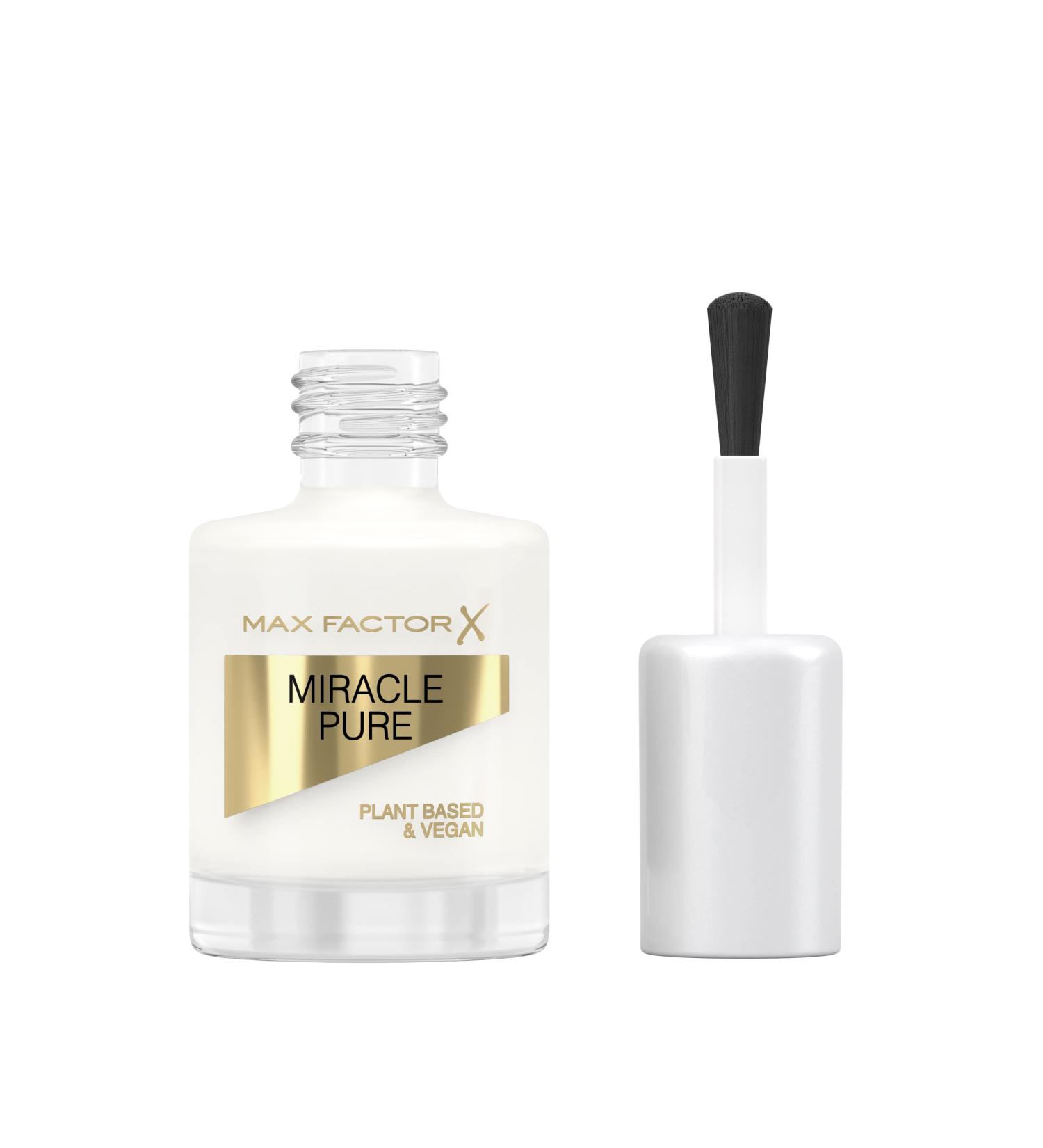 Max Factor Miracle Pure Nail Colour 155 Coconut Milk - Vegan Long-Lasting Quick-Drying Nail Polish | 12 ml International Shipping - Buy Online on GoSupps.com