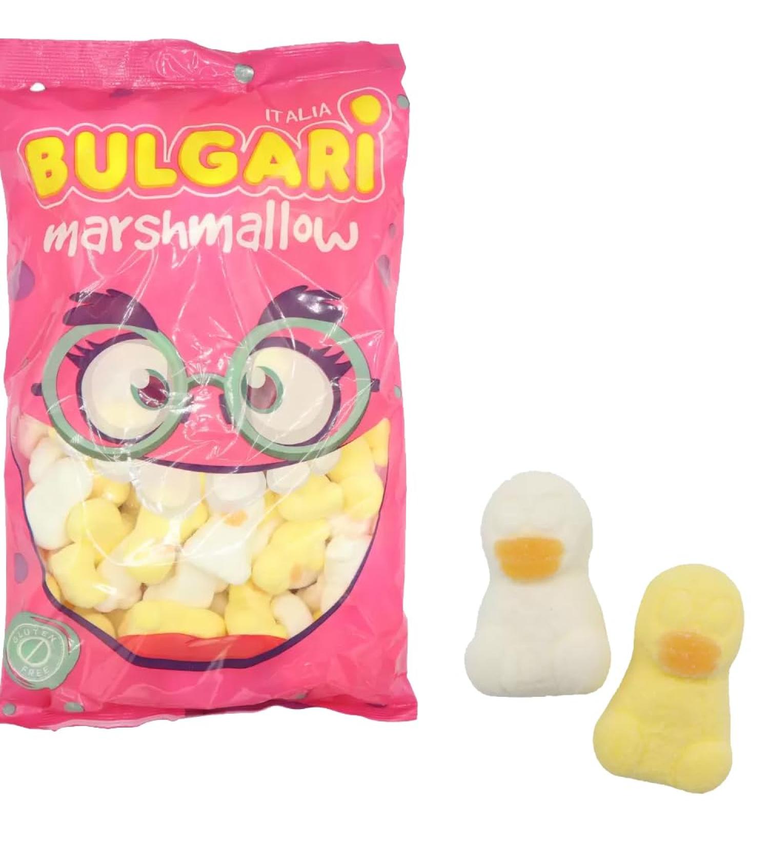 VIMIX Marshmallow Ducks Bag 900g - Vanilla Flavour Marshmallows in the Shape of Ducks | Ideal for Easter Pick and Mix Line - Buy Online on GoSupps.com
