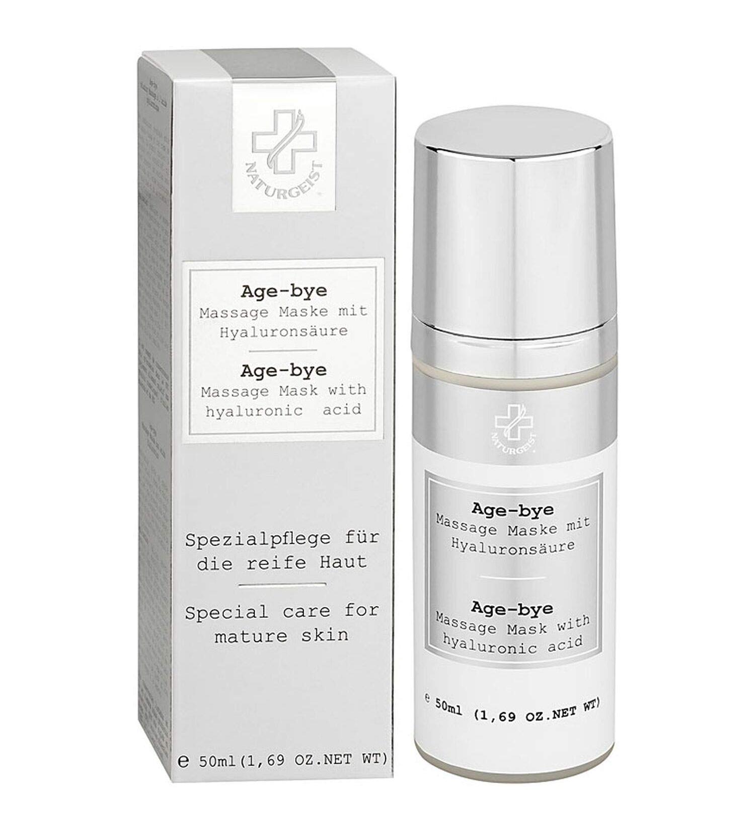 Naturgeist Hagina Age-bye Massage Mask Hyaluronic Acid Anti-Aging Moisturizing