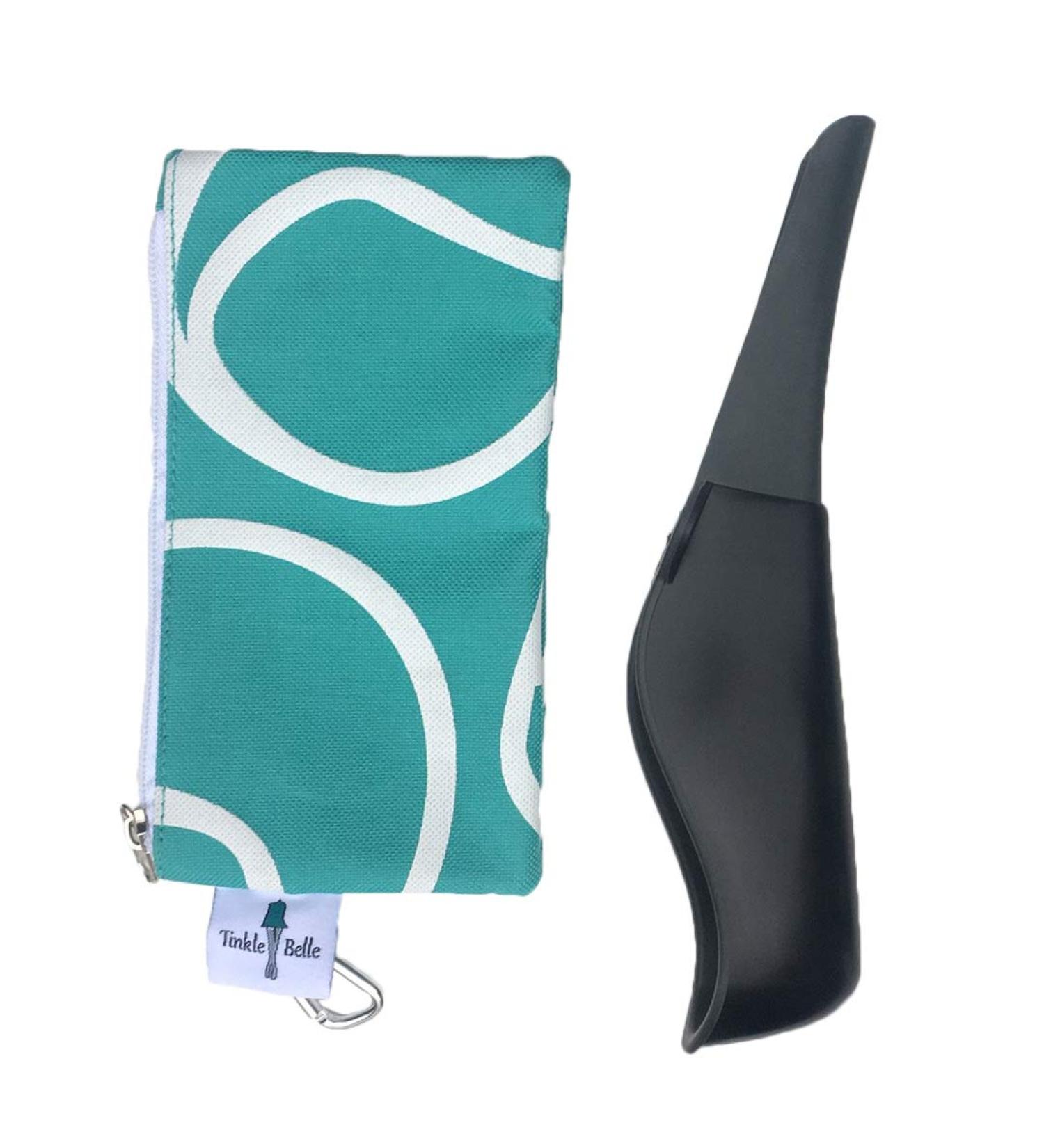 Tinkle Belle Female Portable Urinal with Case - Stand and Pee with Ease, Perfect for Travel, Camping, Festivals, and More - Buy Online on GoSupps.com