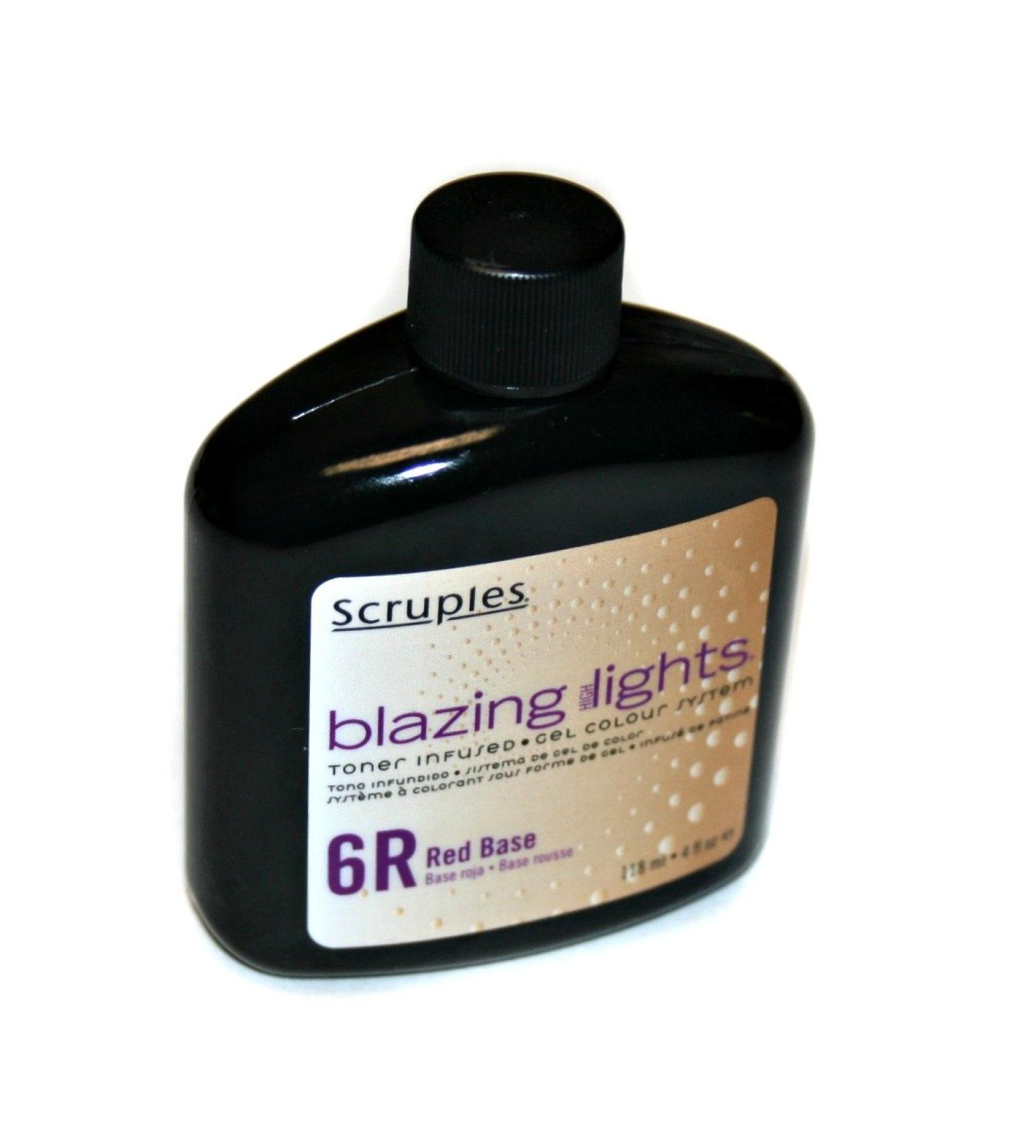 Scruples Blazing Lights Toner Infused 6r Red Base 4 Fluid Ounce