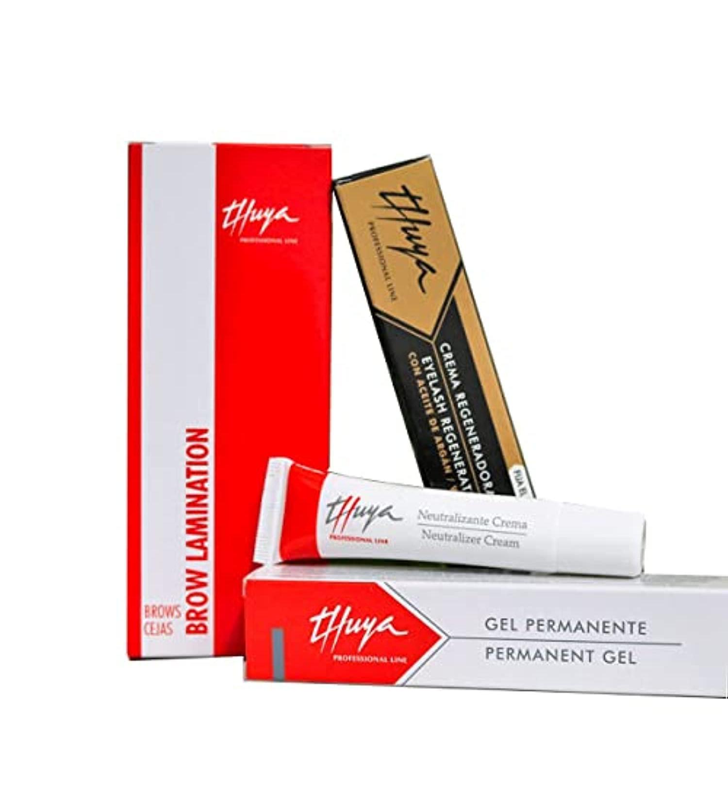 Brow Lamination - Eyebrows Permanent Thuya - Eyebrow Styling Kit - Long-lasting ironing or folding with Argan Oil regenerating treatment - Buy Online on GoSupps.com