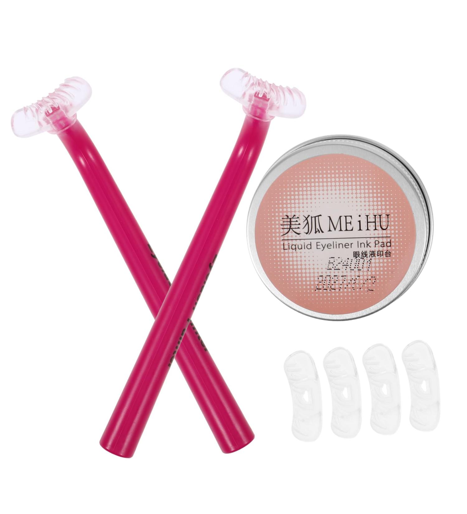 Mikinona 1 Set Eye Makeup Aid Lower Eyeliner Stamp Tool Makeup Tools Eyelash Guide Eyelash Stencil for Makeup Stamp Eyelash Bottom Lashes Stamps Cosmetics Eyelashes Stamps Diphenylene - Buy Online on GoSupps.com